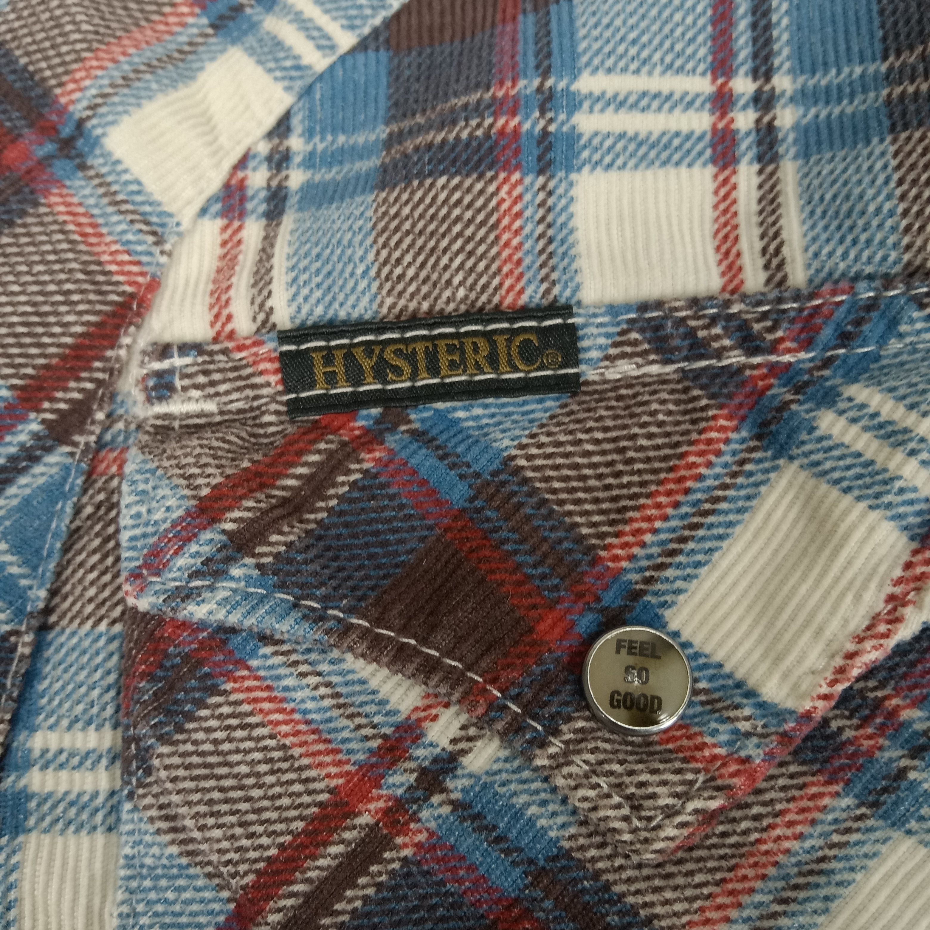 Hysteric Glamour × Japanese Brand × Vintage Hysteric Glamour Japanese Brand Flannel Shirt Size US M / EU 48-50 / 2 - 5 Thumbnail