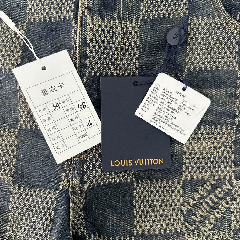 Louis Vuitton Louis Vuitton FW24 Logo Jacquard Check Zip Straight Leg Cas Size US 34 / EU 50 - 7 Thumbnail
