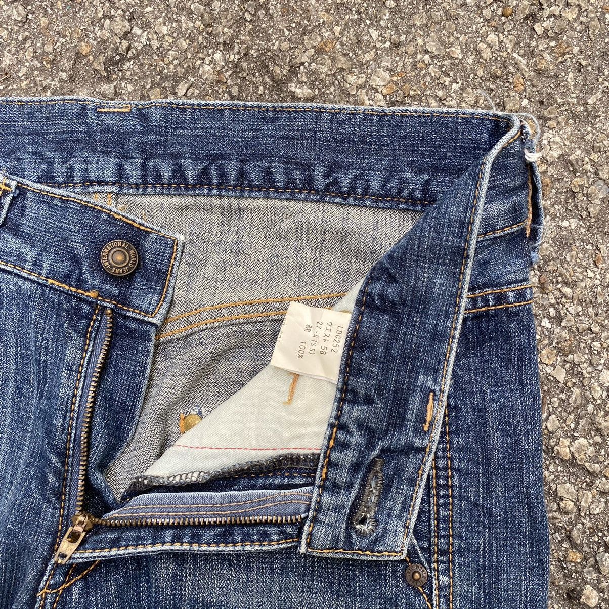 If Six Was Nine Flared Cargo Denim Brappers Boot Cut Jeans Low Rise Size US 28 / EU 44 - 6 Thumbnail