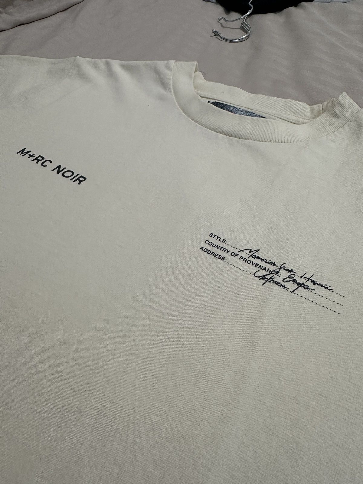 M+Rc Noir M+Rc Noir - Light Yellow T-Shirt Size US S / EU 44-46 / 1 - 2 Thumbnail