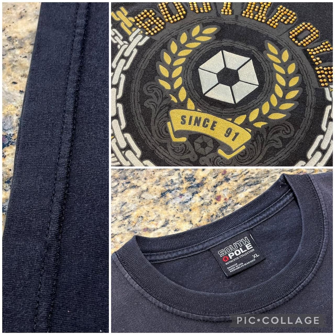 Southpole × Vintage Vintage Y2K Southpole Streetwear Essential Tee Tshirt Size US XL / EU 56 / 4 - 3 Thumbnail