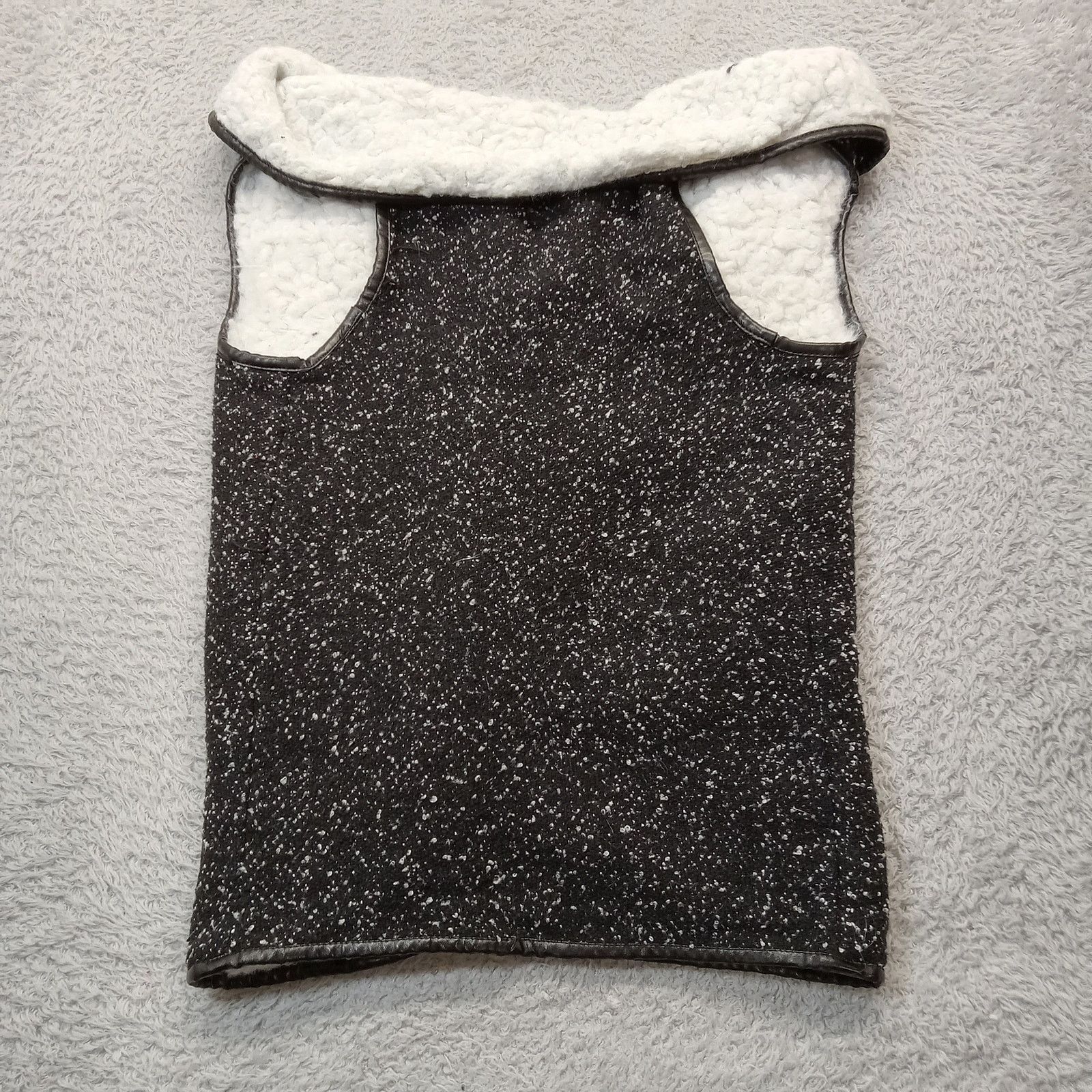 & Other Stories Emma & Posh Faux Vest S Women's Black Pockets Size S / US 4 / IT 40 - 3 Thumbnail