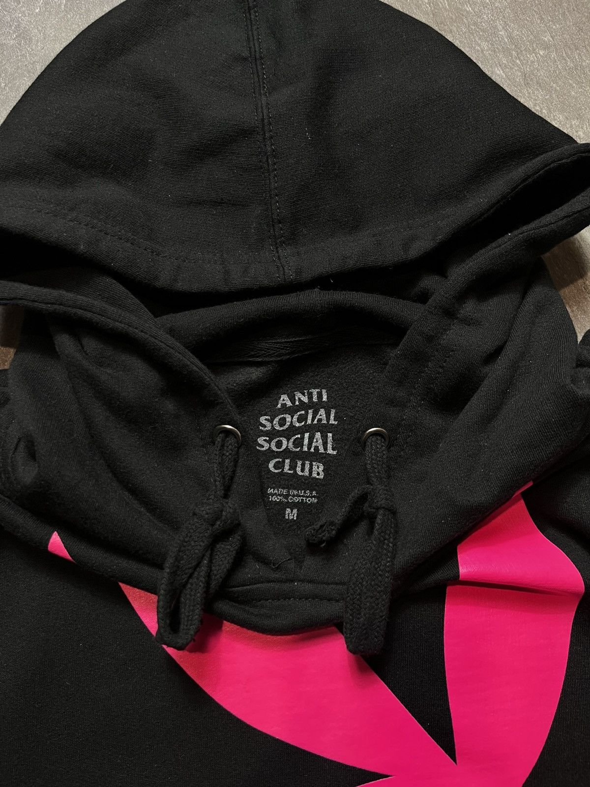 Anti Social Social Club × Playboy Anti Social Social Club Playboy Hoodie Black Pink Size US M / EU 48-50 / 2 - 6 Thumbnail