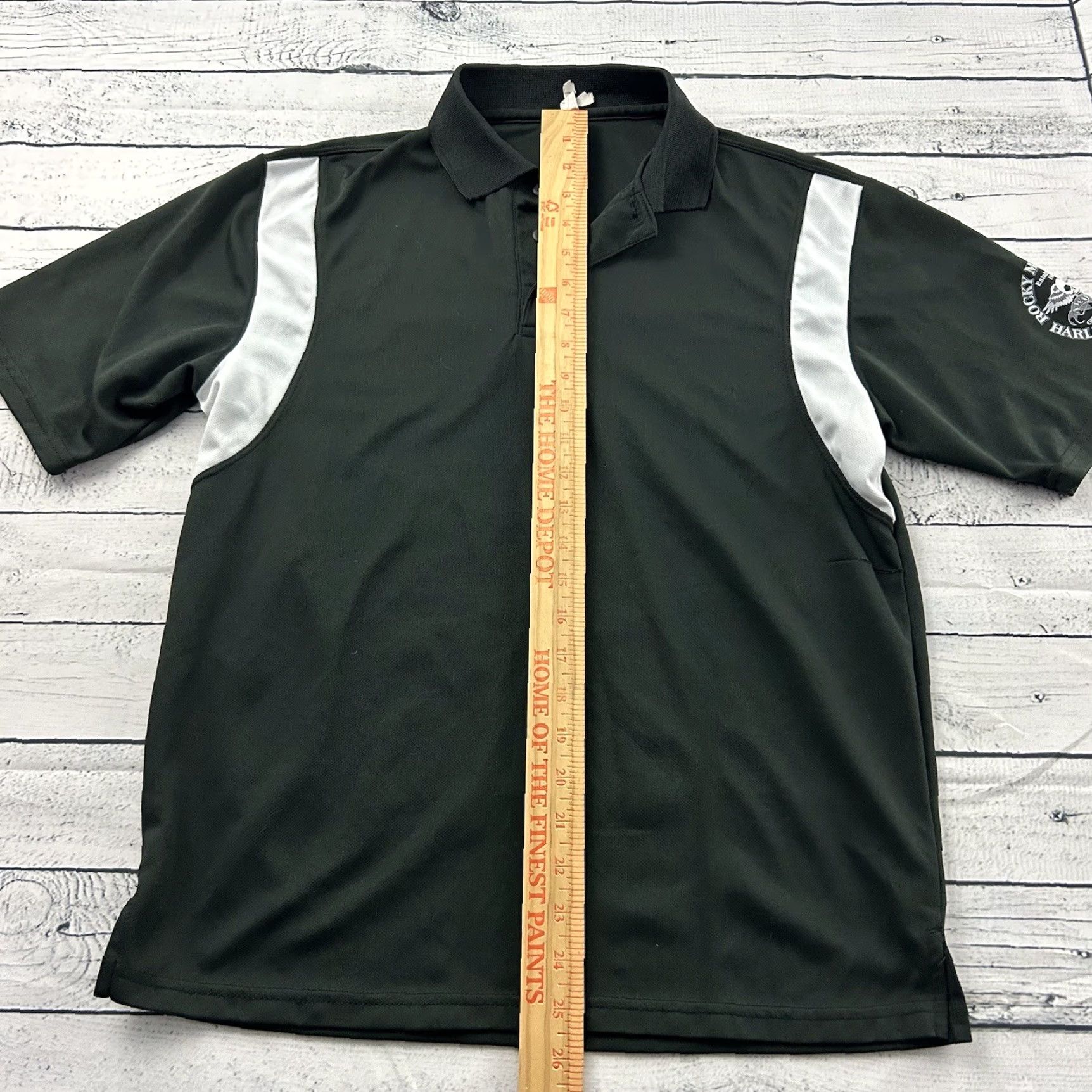 Harley Davidson Rocky Mountain Harley Davidson Short Sleeve Polo Shirt Men's Small Black Size US S / EU 44-46 / 1 - 4 Thumbnail