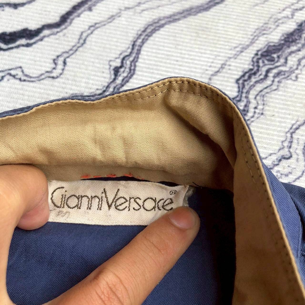 Versace Vintage 90s Gianni Versace Utility Cotton Jacket Size S / US 4 / IT 40 - 6 Thumbnail