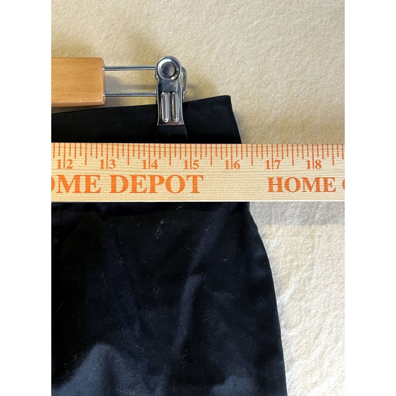 Elleme Ellemenno Capri Pants Women's 11 Black Zip Fly Wide-Leg Casual Office Women Pants Size 32" / US 10 / IT 46 - 3 Thumbnail