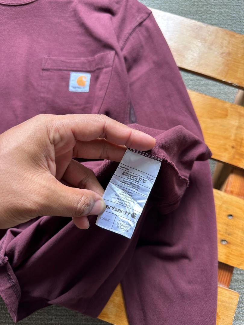 Carhartt × Carhartt Wip CARHARTT POCKET TEE LONGSLEEVE Size US M / EU 48-50 / 2 - 4 Thumbnail