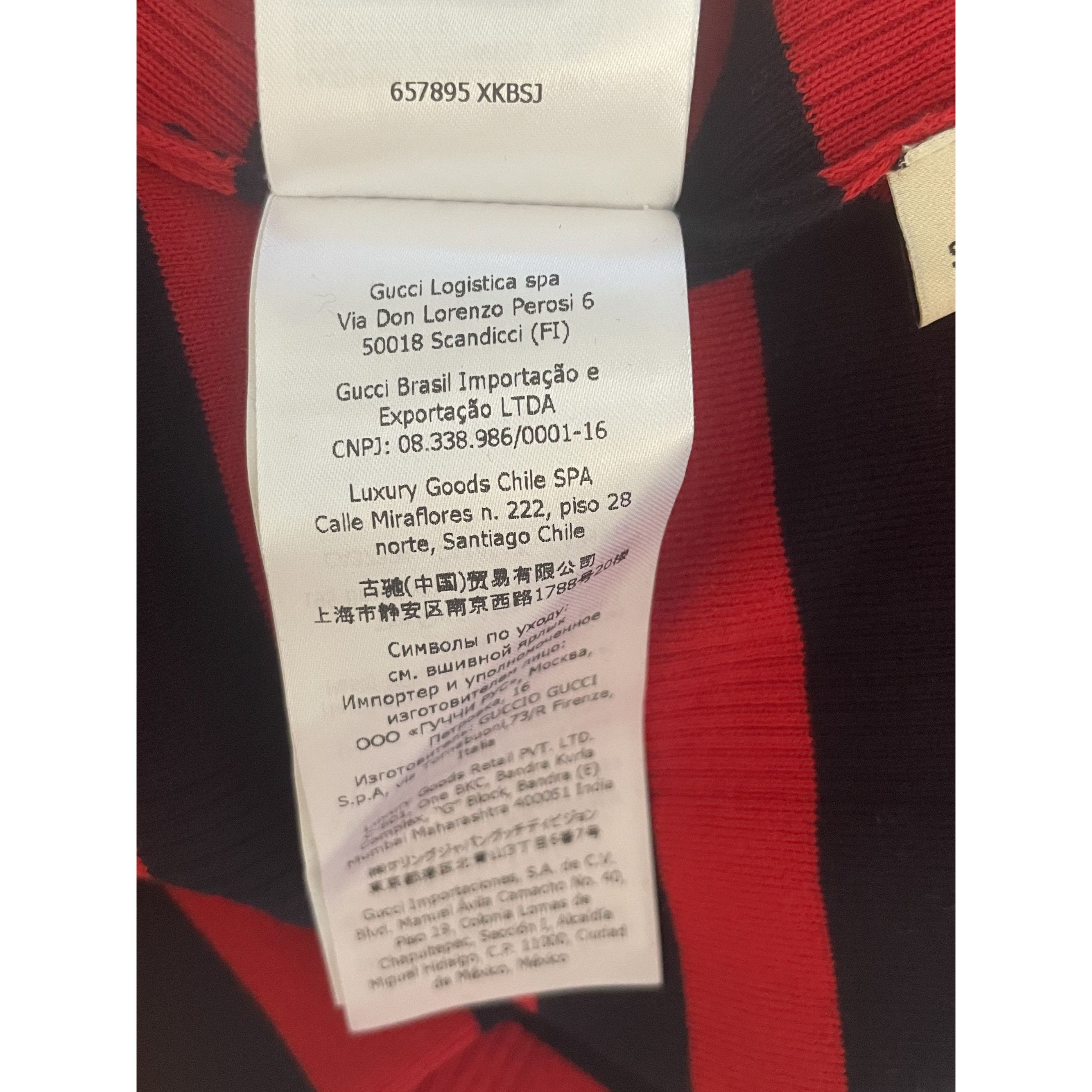 Gucci Gucci Womens Striped Polo Dress With Embroidered Cat Patch R Size S / US 4 / IT 40 - 13 Thumbnail