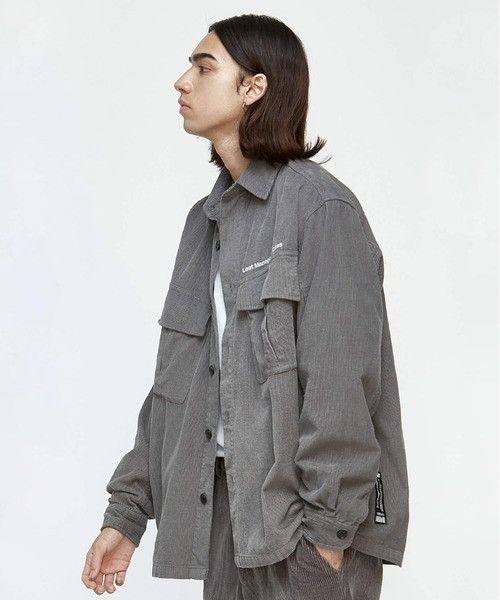 Japanese Brand LMC JF SHIRT/Military Pocket Corduroy CPO Shirt Jacket Size US L / EU 52-54 / 3 - 3 Thumbnail
