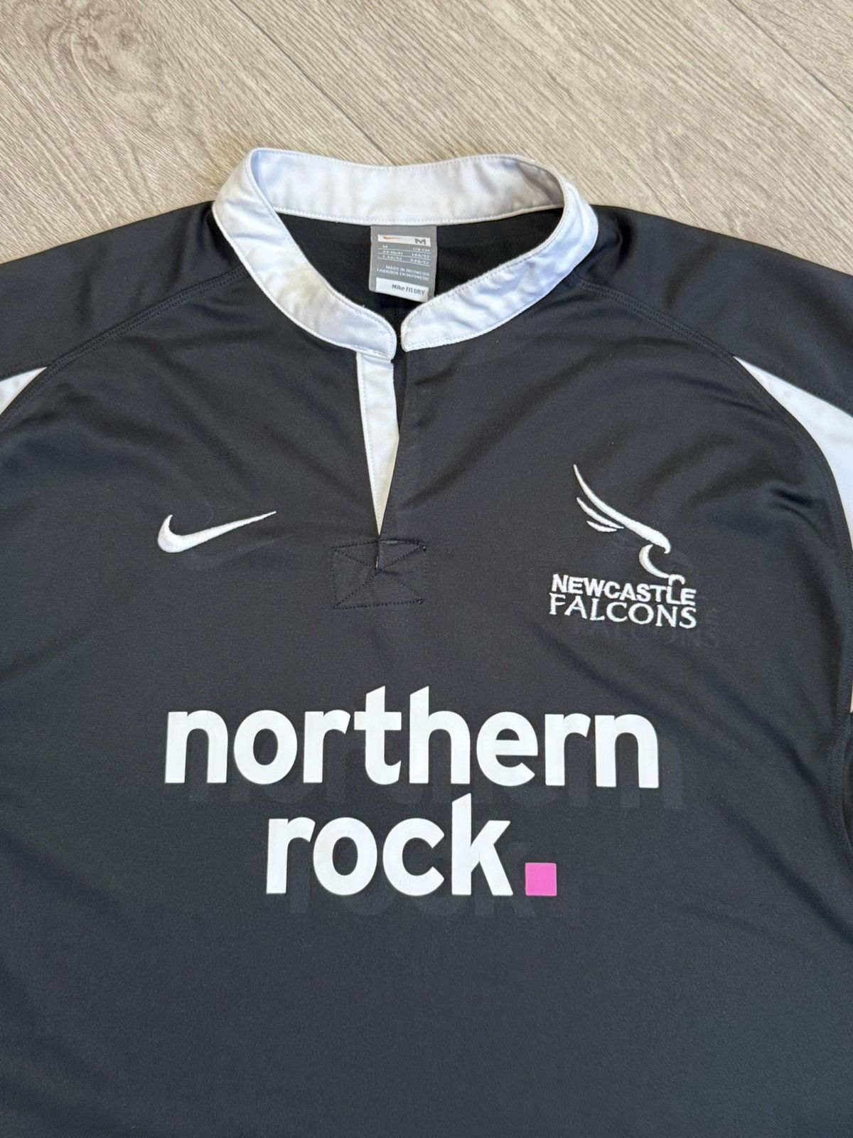 Nike 🔷Vintage Nike Newcastle Falcons 2007/08 Rugby Jersey🔷 Size US M / EU 48-50 / 2 - 3 Thumbnail