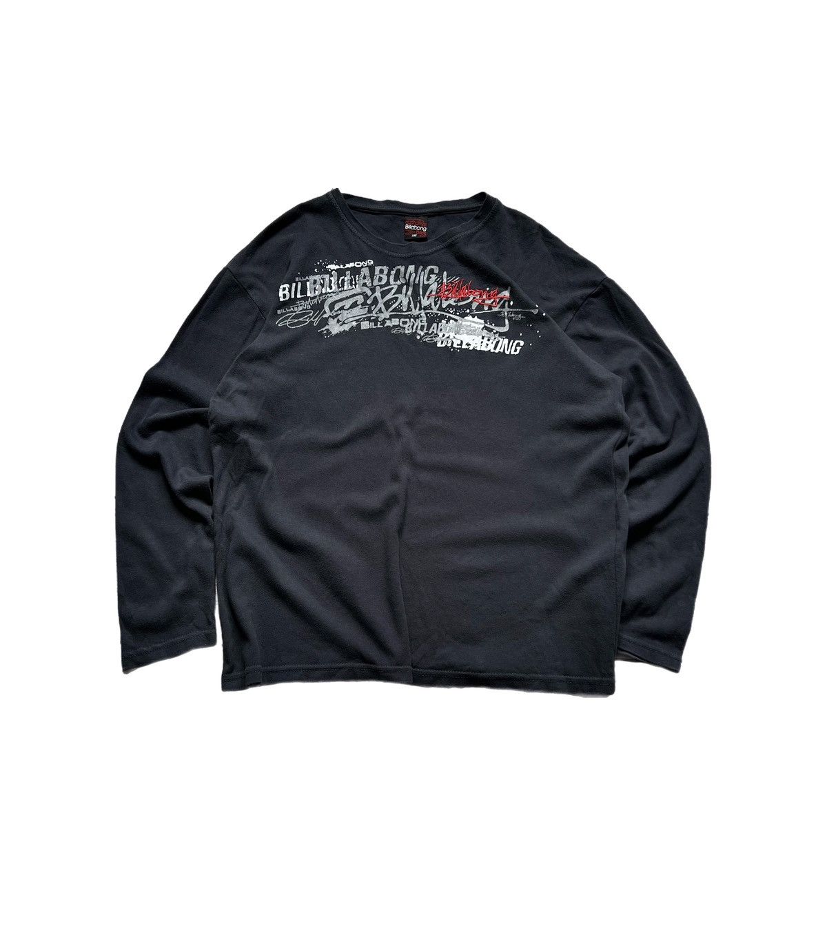 Billabong Vintage Billabong Long Sleeve Overprinted Y2K Japan Style Size US XL / EU 56 / 4 - 1 Thumbnail