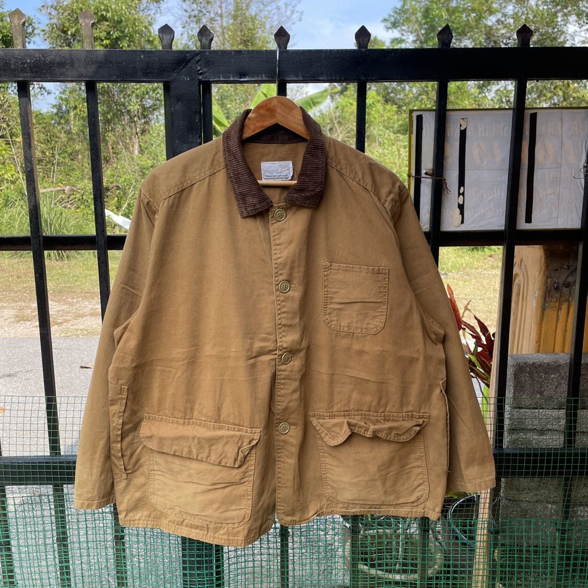 American Apparel 🔥Vintage 70s American Sportswear Duck Canvas Hunting Jacket Size US L / EU 52-54 / 3 - 1 Thumbnail