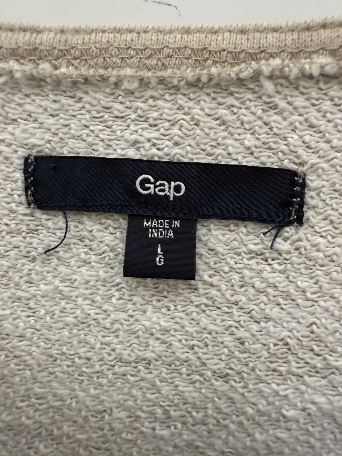 Gap 🔥 Vintage Design GAP Loose Neck Sweatshirt - L Size M / US 6-8 / IT 42-44 - 7 Thumbnail