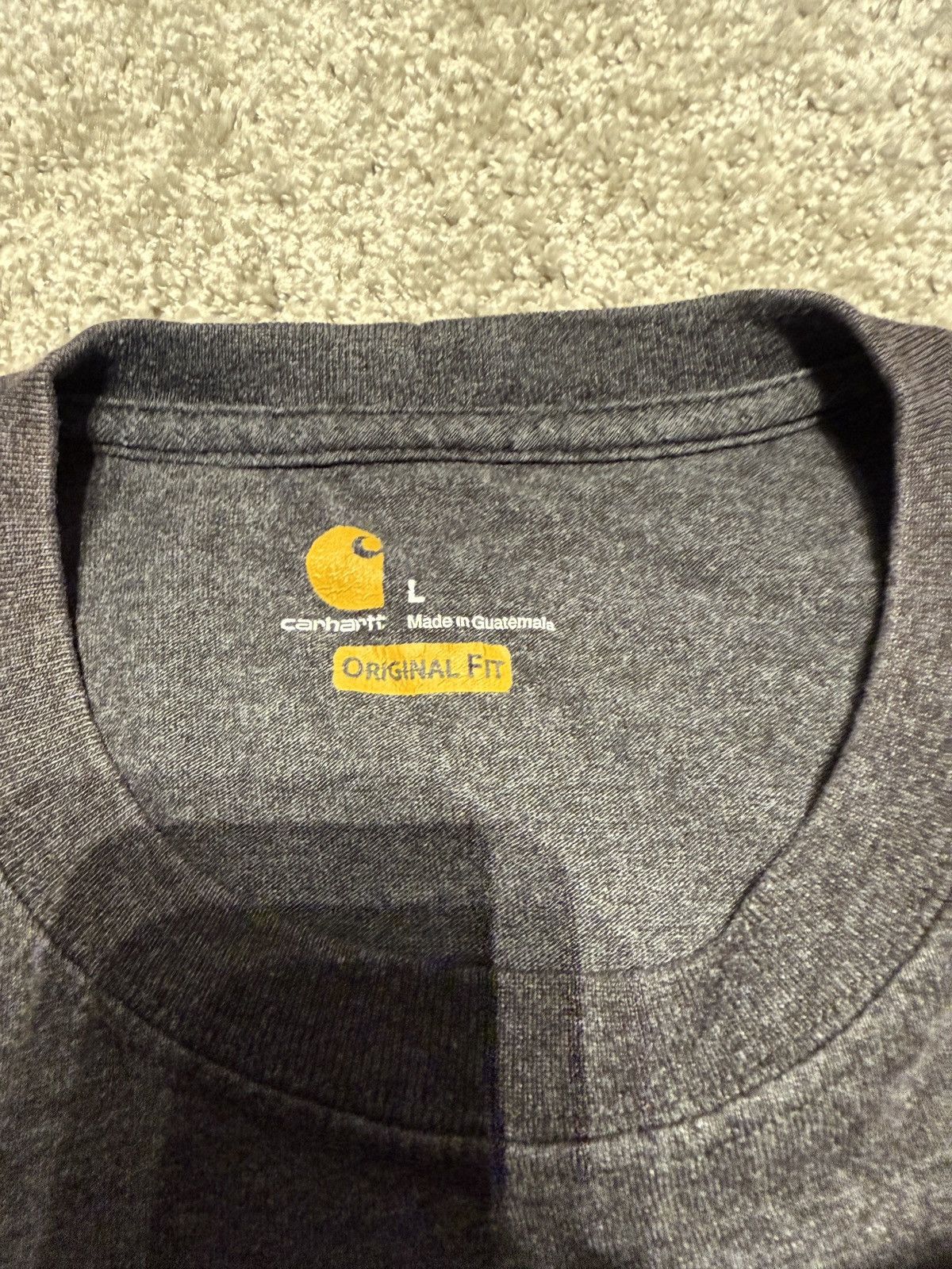 Carhartt Vintage Carhartt Original Fit Short Sleeve Size US L / EU 52-54 / 3 - 3 Thumbnail