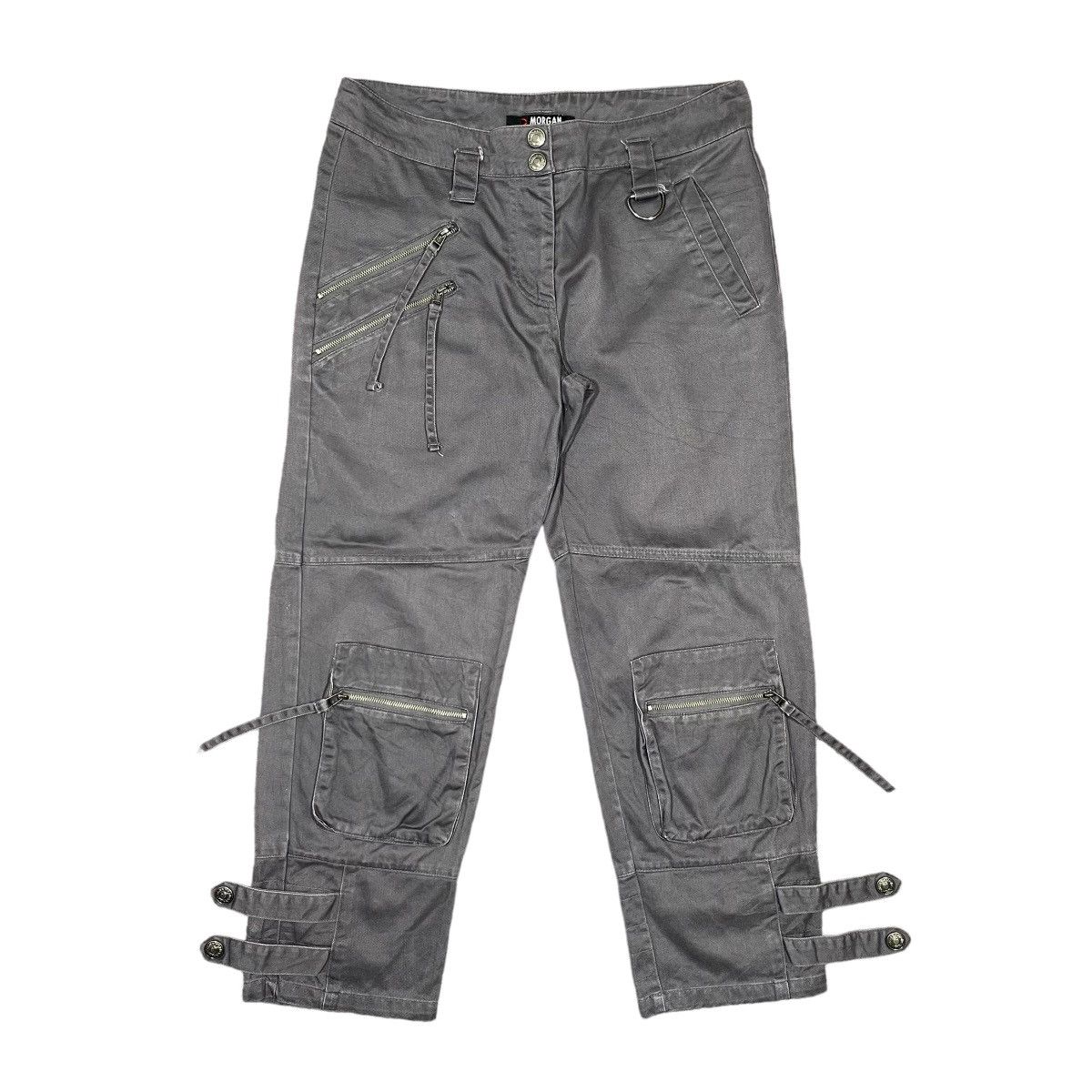Morgan Homme Morgan Bondage Cargo Punk Pants Made In France Size US 28 / EU 44 - 1 Thumbnail
