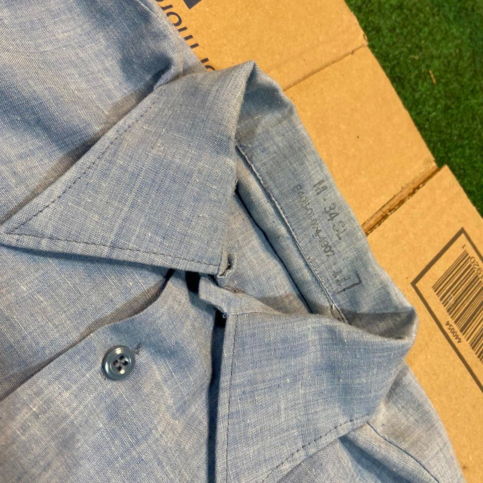 Hanes Military button up shirt Size US M / EU 48-50 / 2 - 3 Thumbnail