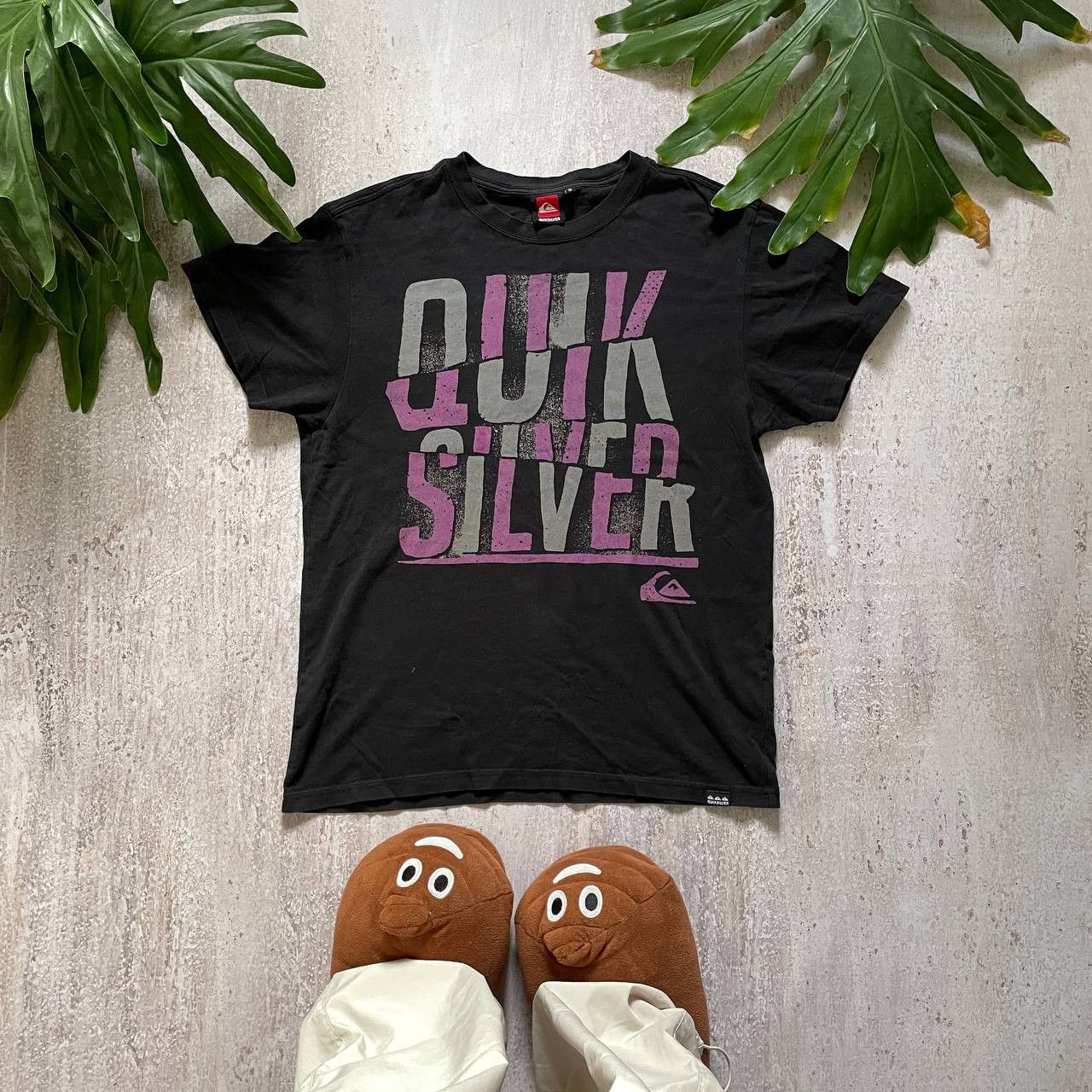 Quiksilver VINTAGE Y2K QUIKSILVER AMAZING FADED SURF T SHIRT Size US S / EU 44-46 / 1 - 1 Thumbnail