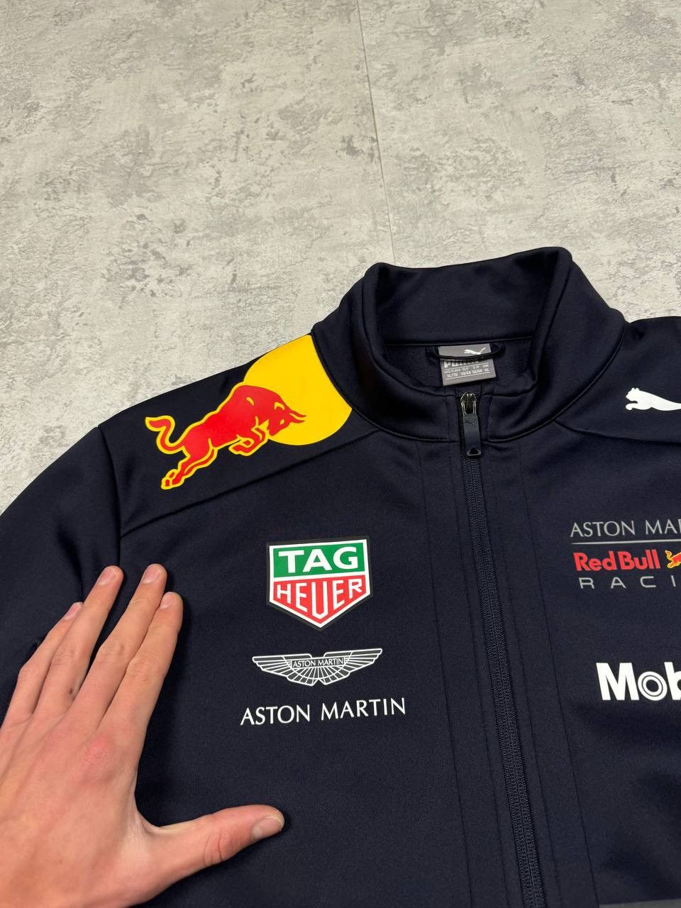 Puma × Red Bull Puma Red Bull Racing F1 Men's Team Full Zip Lightweight Size US XL / EU 56 / 4 - 7 Thumbnail