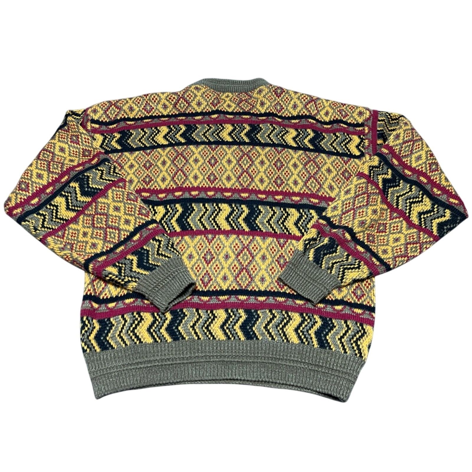 Sears Vintage Sears The Mens Store Sweater Abstract Coogi NO FLAWS Size US L / EU 52-54 / 3 - 2 Thumbnail
