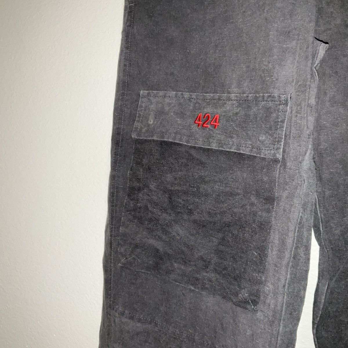 424 424 Concrete Trousers Size US 33 - 5 Thumbnail
