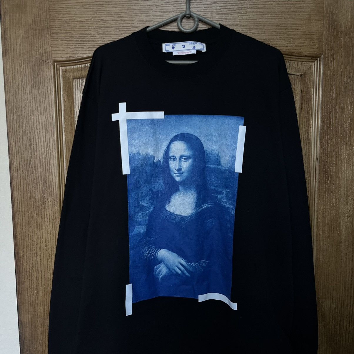 Off-White Off White Long sleeve tee Mona Lisa Big Logo New Size US XL / EU 56 / 4 - 3 Thumbnail