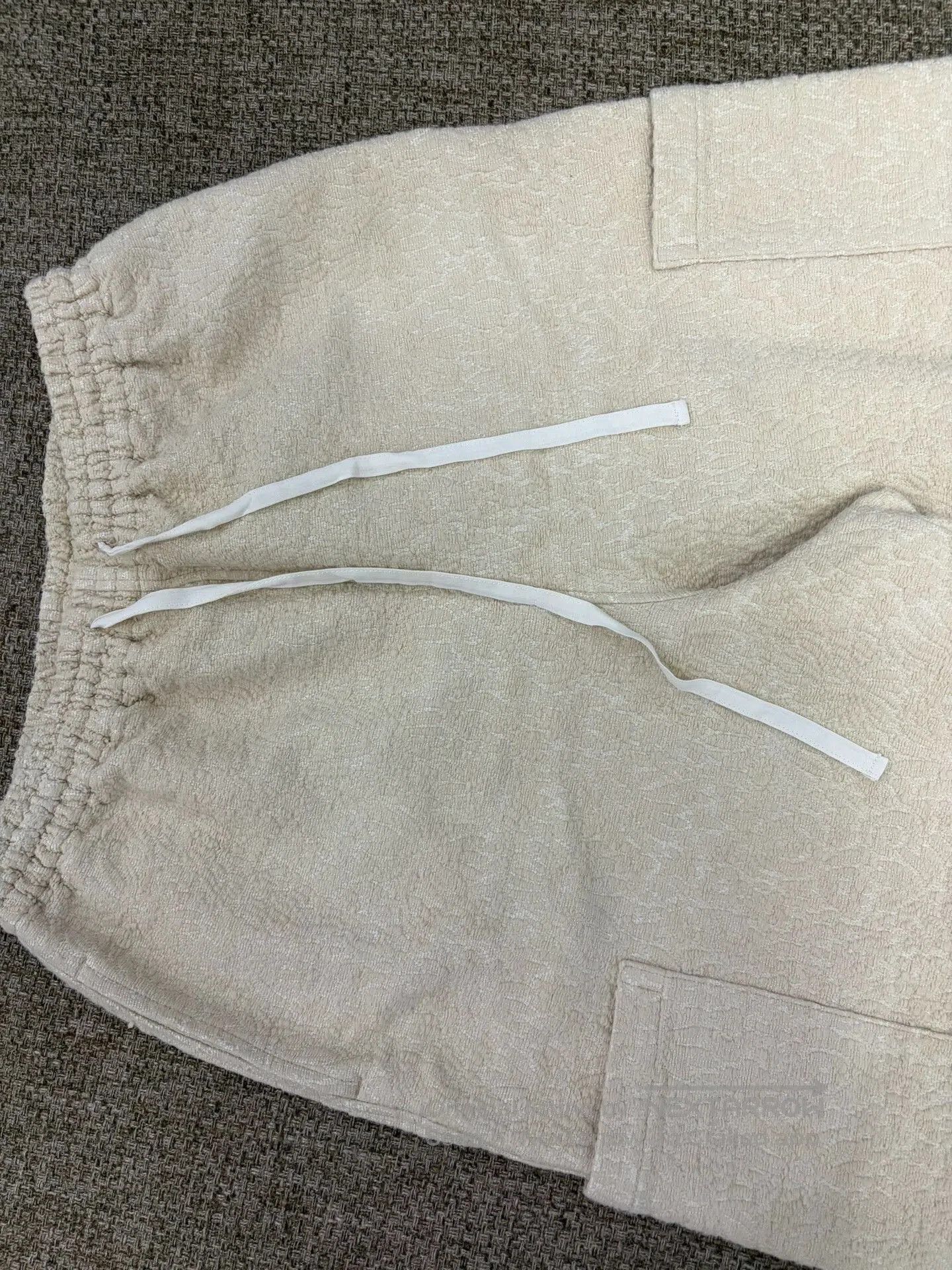 Japanese Brand Susuri 23AW Textured Cargo Pants. Size 23" - 5 Thumbnail