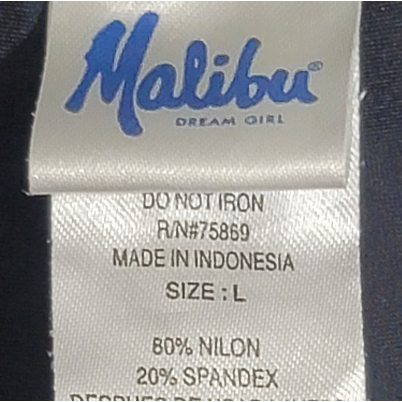 Other Malibu Black Teal Yellow Cheeky Swim Bottoms Large Size ONE SIZE - 4 Thumbnail