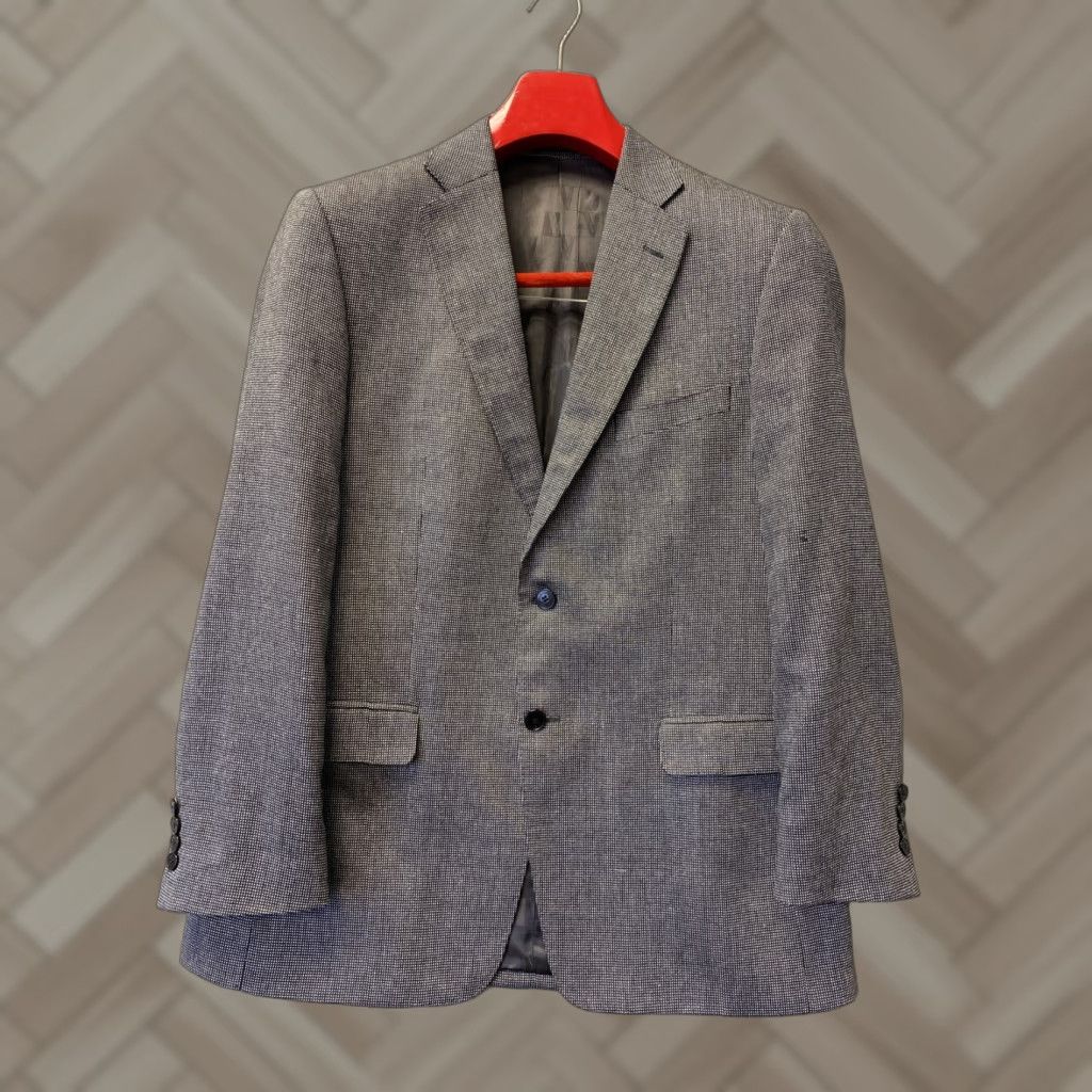 Vintage VINTAGE Versace Collection Blazer Jacket Unisex Adults 42 Black White Micro Check 0537 Blazer Mens Womens Size M / US 6-8 / IT 42-44 - 1 Thumbnail