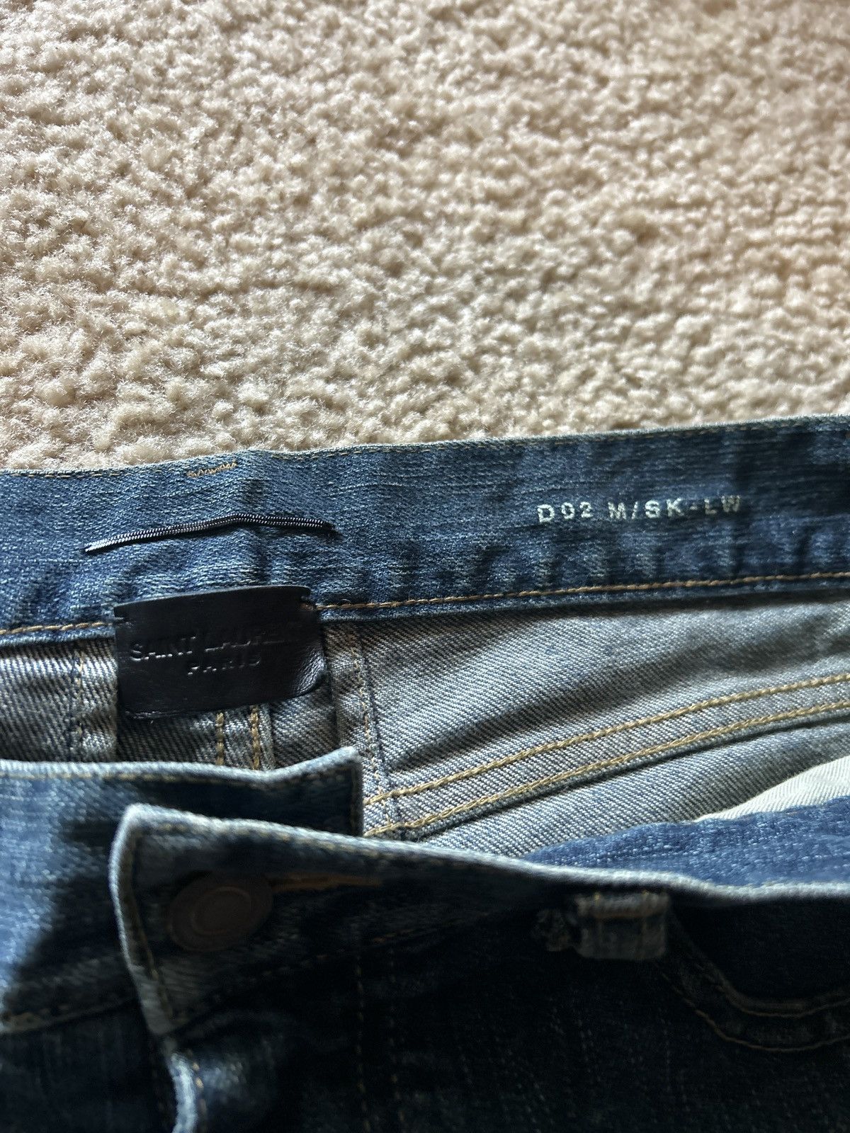 Saint Laurent Paris Saint Laurent Denim Size US 31 - 4 Thumbnail