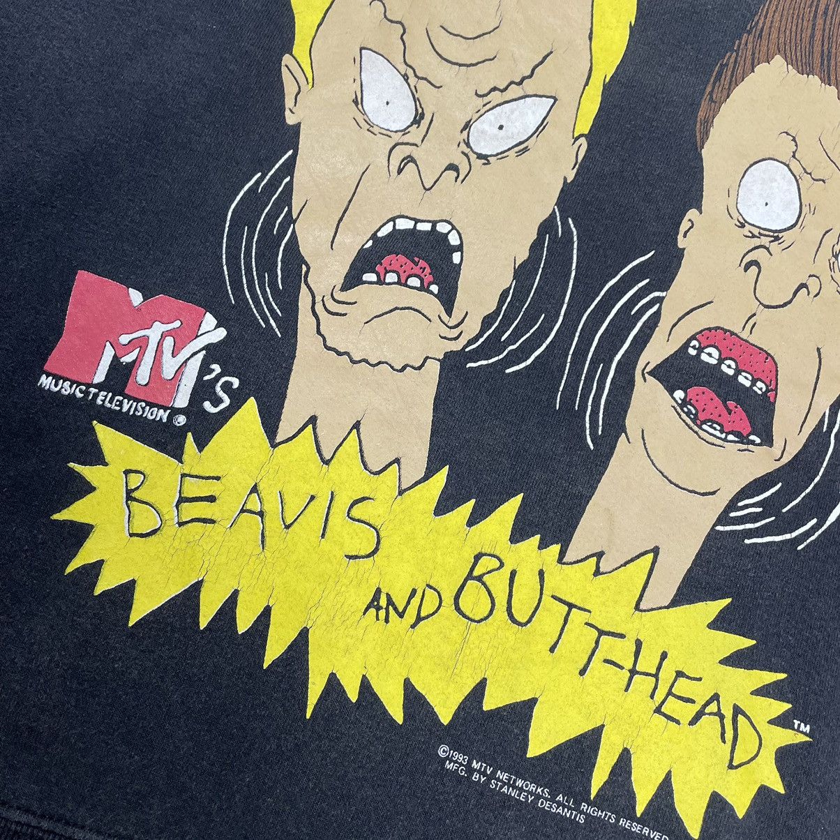 Cartoon Network Vintage 90’s MTV Beavis and Butthead Sweatshirt Size US L / EU 52-54 / 3 - 7 Thumbnail