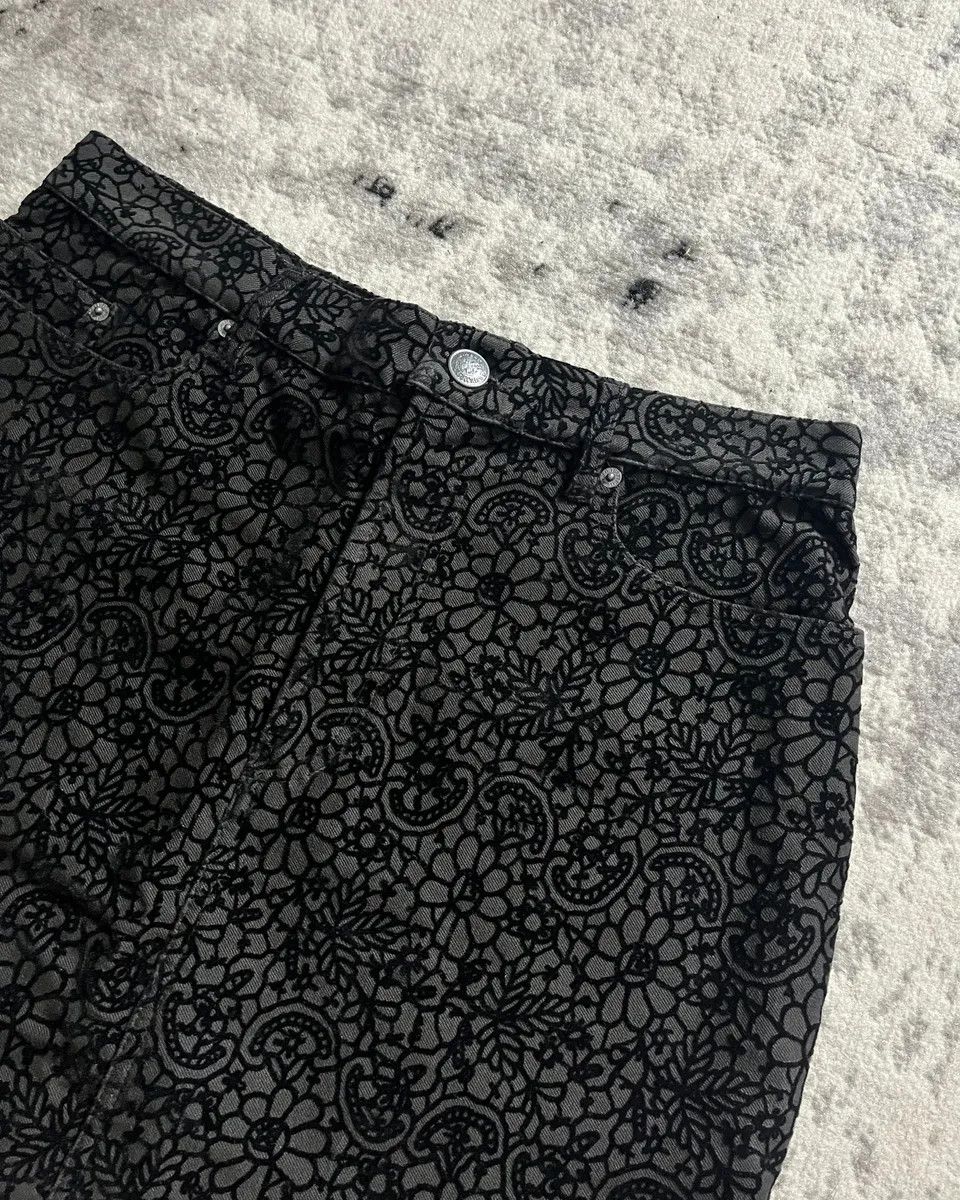 Jean Paul Gaultier × Vintage 90s Jean Paul Gaultier Glamour Black Skirt Size 30" / US 8 / IT 44 - 4 Thumbnail