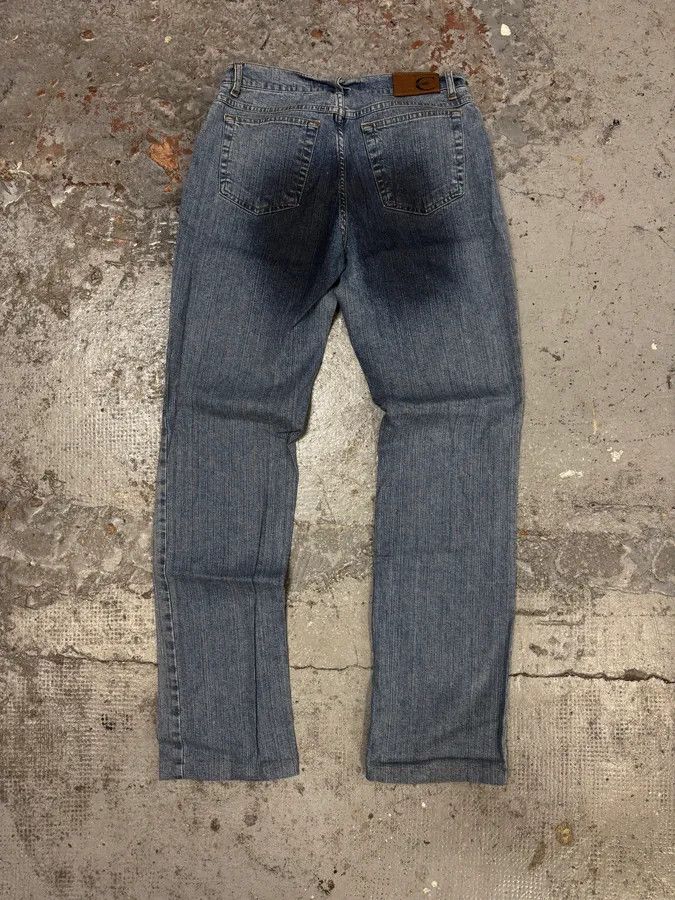 Just Cavalli SS2004 Cavalli Overprint Navy Denim Jeans Size US 30 / EU 46 - 5 Thumbnail