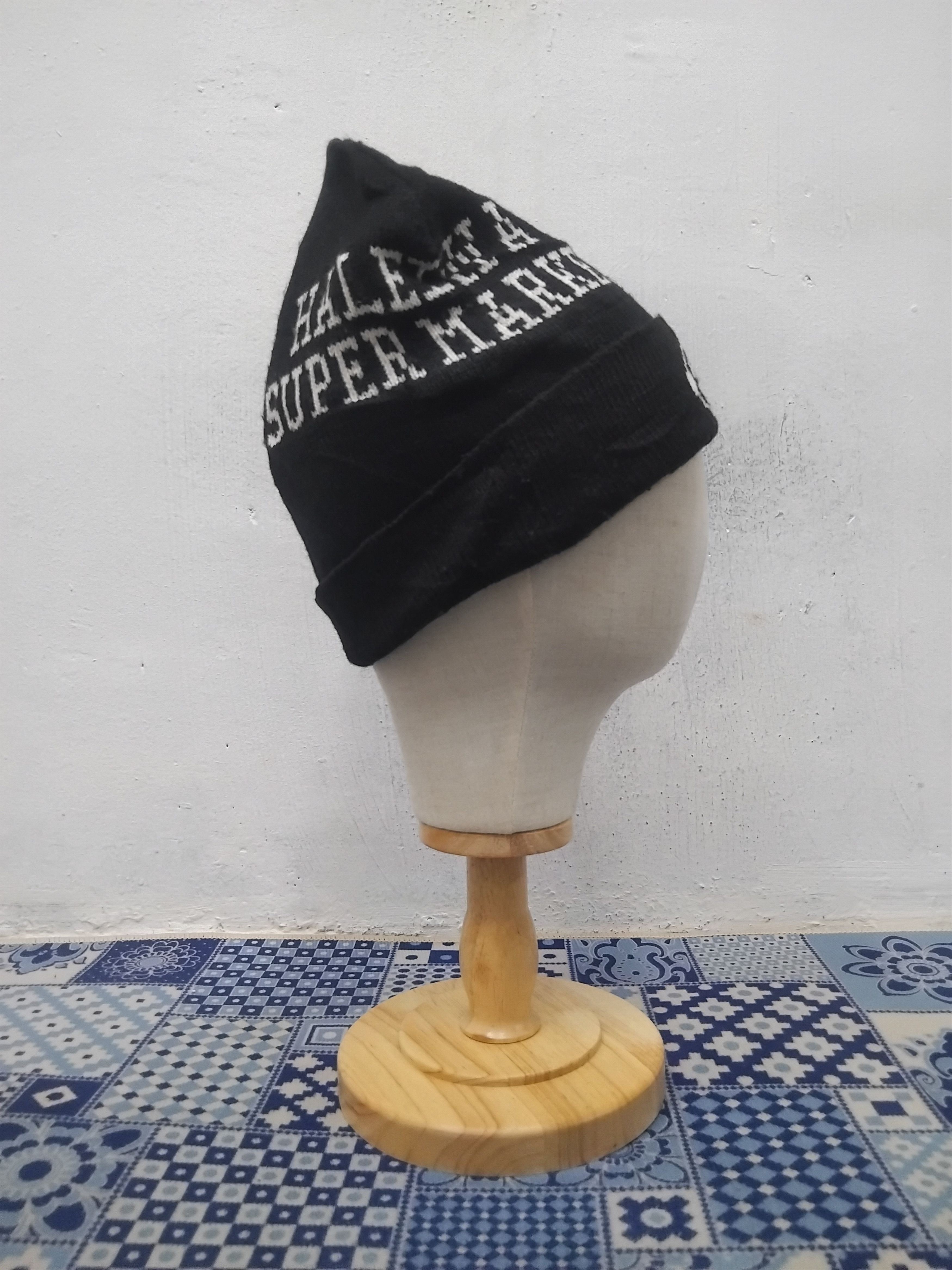 Japanese Brand 💥Hsm streetwear black colour beanie hat Size ONE SIZE - 5 Thumbnail