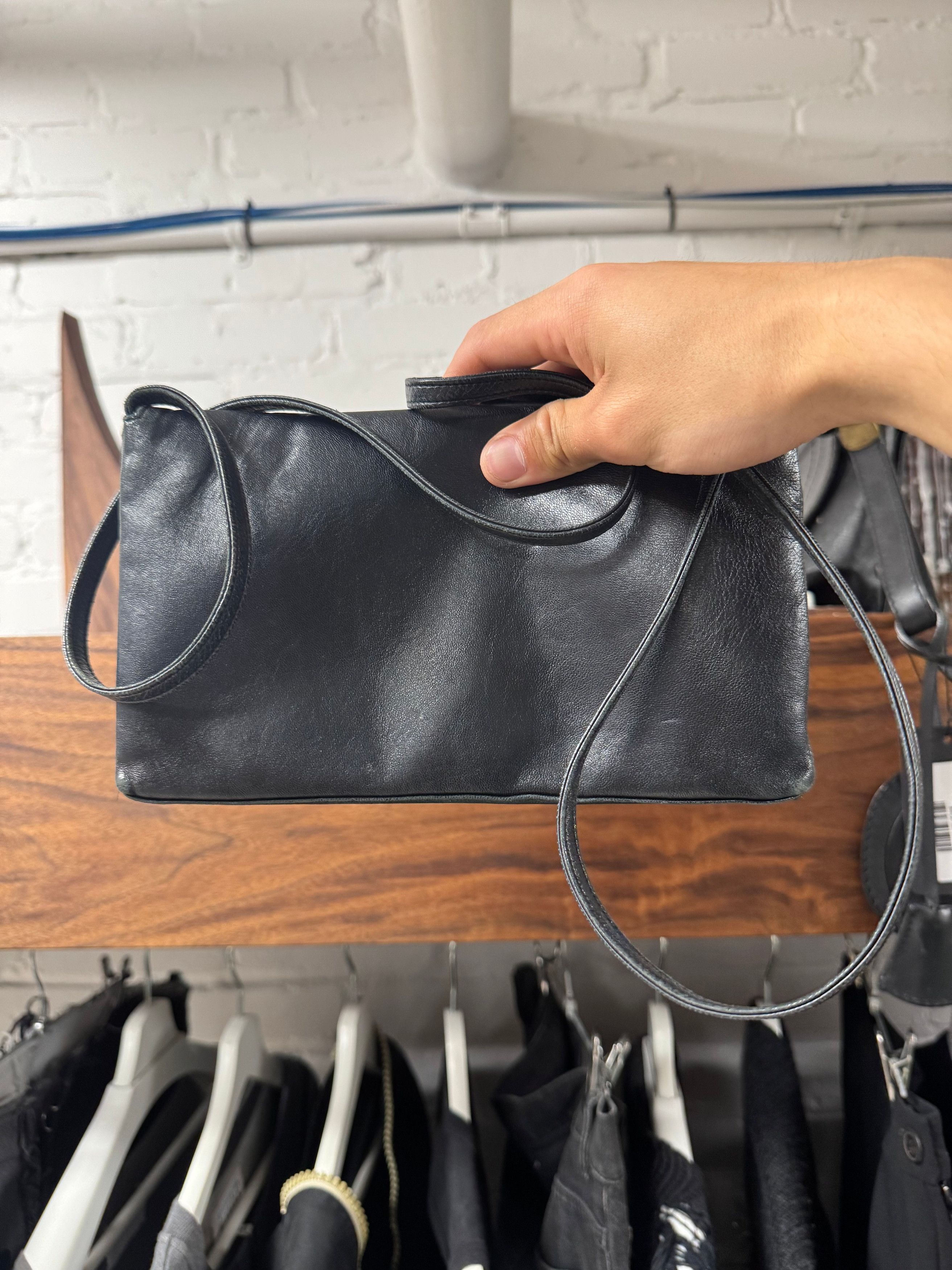 Helmut Lang Vintage OG Helmut Lang Lambskin Leather Shoulder Bag Size ONE SIZE - 3 Thumbnail