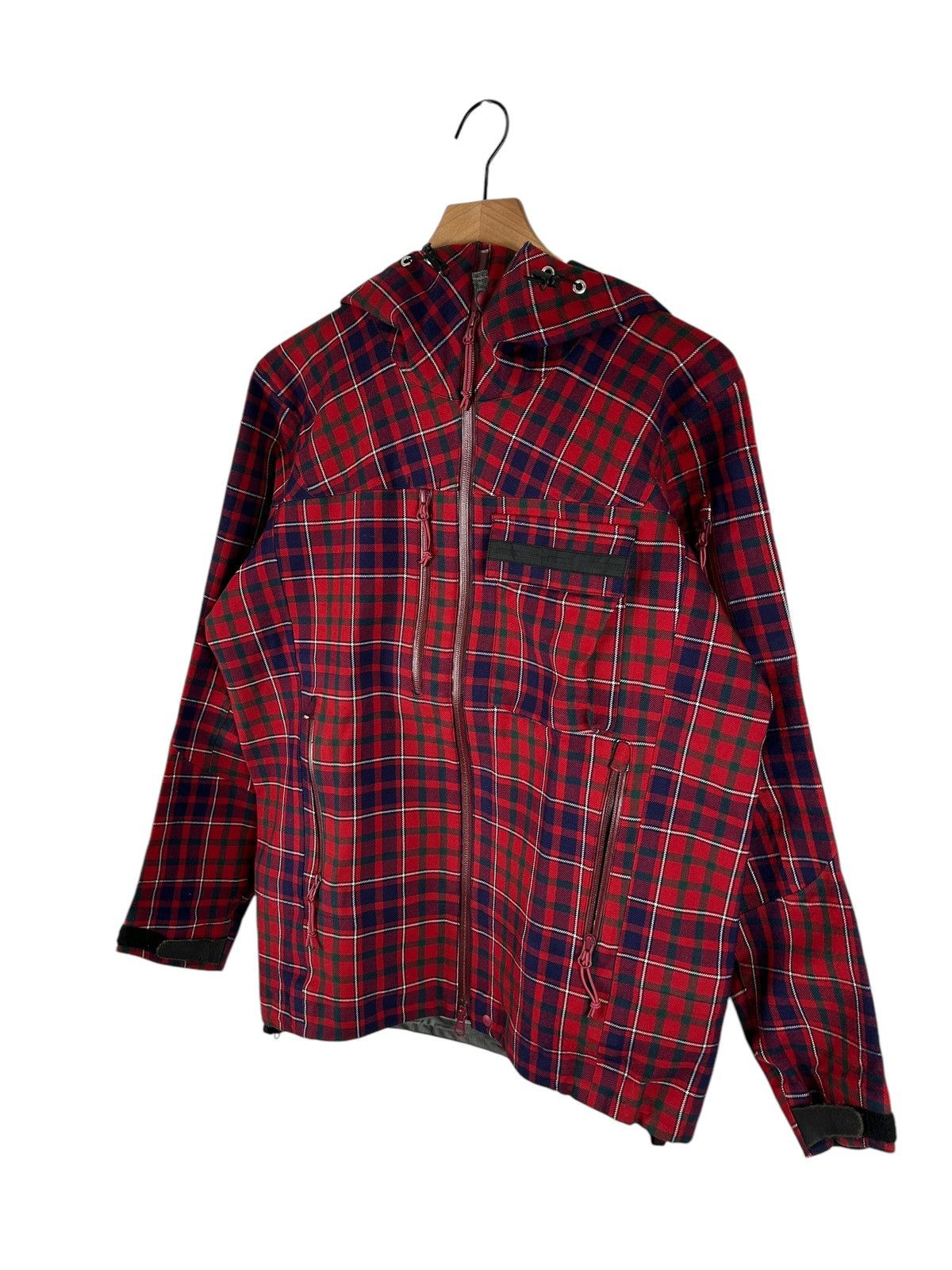 Beams Plus 35th Anniversary F/W11 Plaid Taped Seam Technical Jacket Size US S / EU 44-46 / 1 - 2 Thumbnail