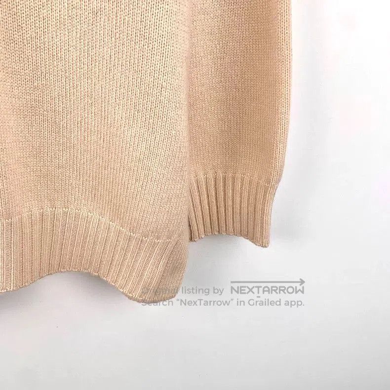 Fendi Beige Cashmere Logo V.