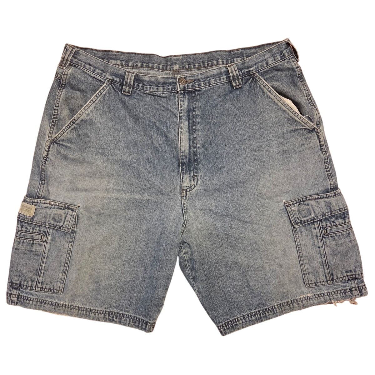 Wrangler VINTAGE WRANGLER ORIGINALS BLUE DENIM JEAN SHORTS SIZE - 38 Size US 38 / EU 54 - 1 Thumbnail