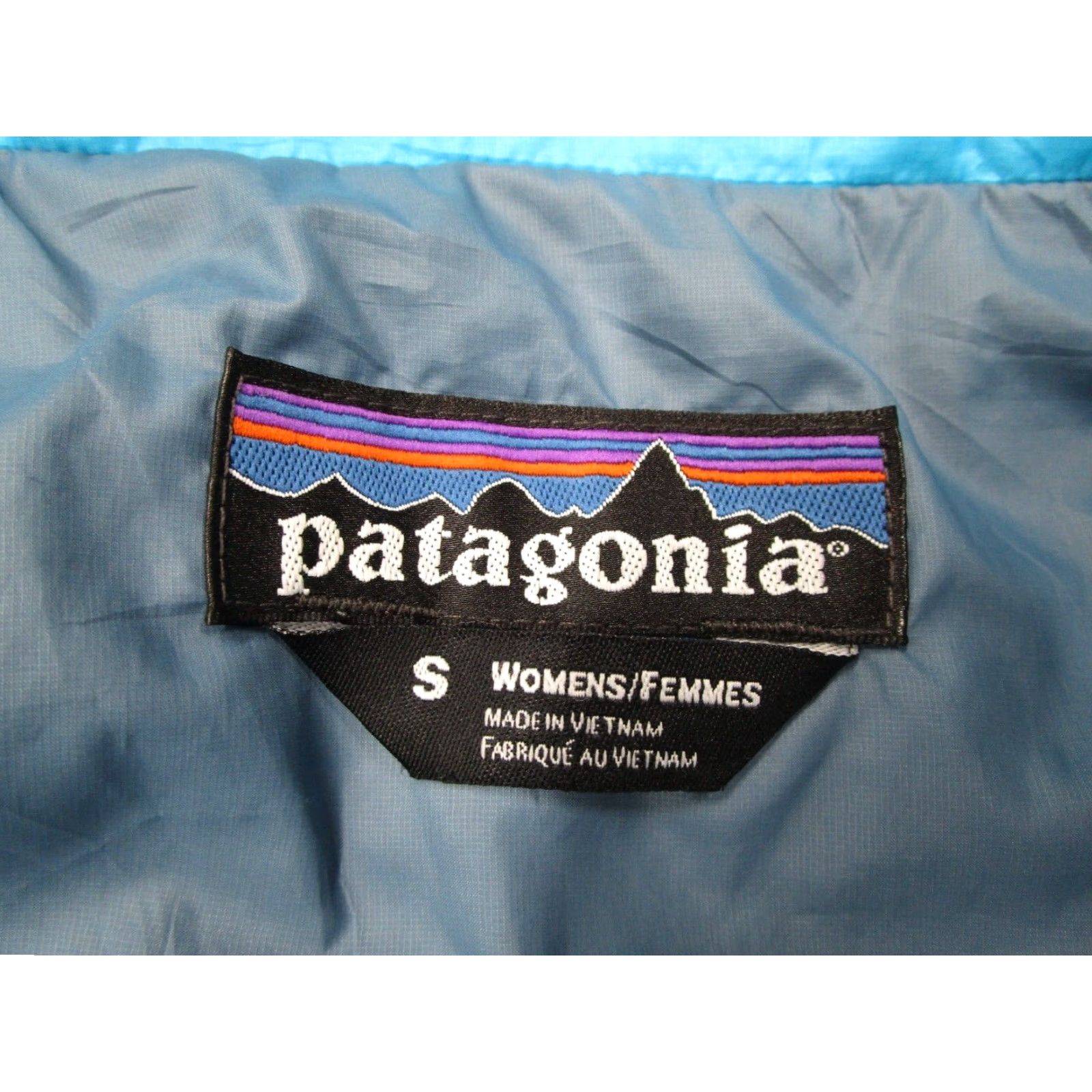Patagonia PATAGONIA Vest Womens Small Blue Nano Puff Full Zip Primaloft Insulated Lightweight Quilted 2010s Bohemian Nature Outdoor City Classic Puffer Size S / US 4 / IT 40 - 3 Thumbnail