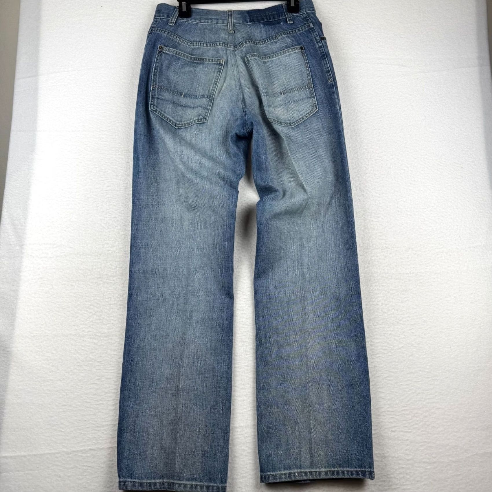 Calvin Klein VINTAGE Calvin Klein Jeans Bootcut Denim 30x33 34 Waist Altered 30 Washed Blue Mens Size US 30 / EU 46 - 7 Thumbnail