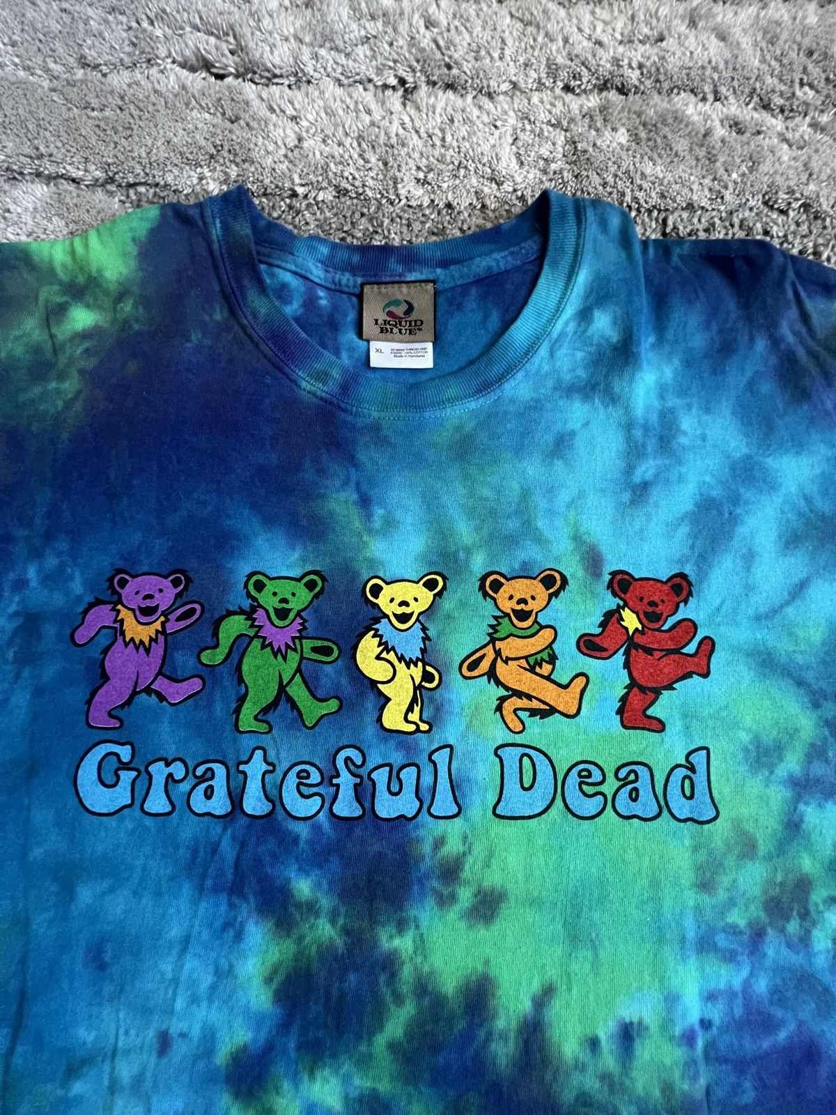 Liquid Blue Vintage Grateful dead t shirt Size US XL / EU 56 / 4 - 1 Thumbnail