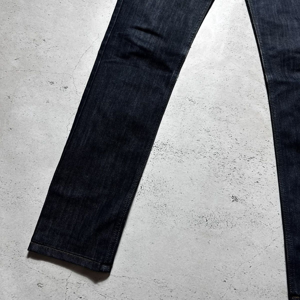 Dolce & Gabbana dolce gabbana dark blue jeans with big metal logo boot cut Size 28" / US 6 / IT 42 - 3 Thumbnail