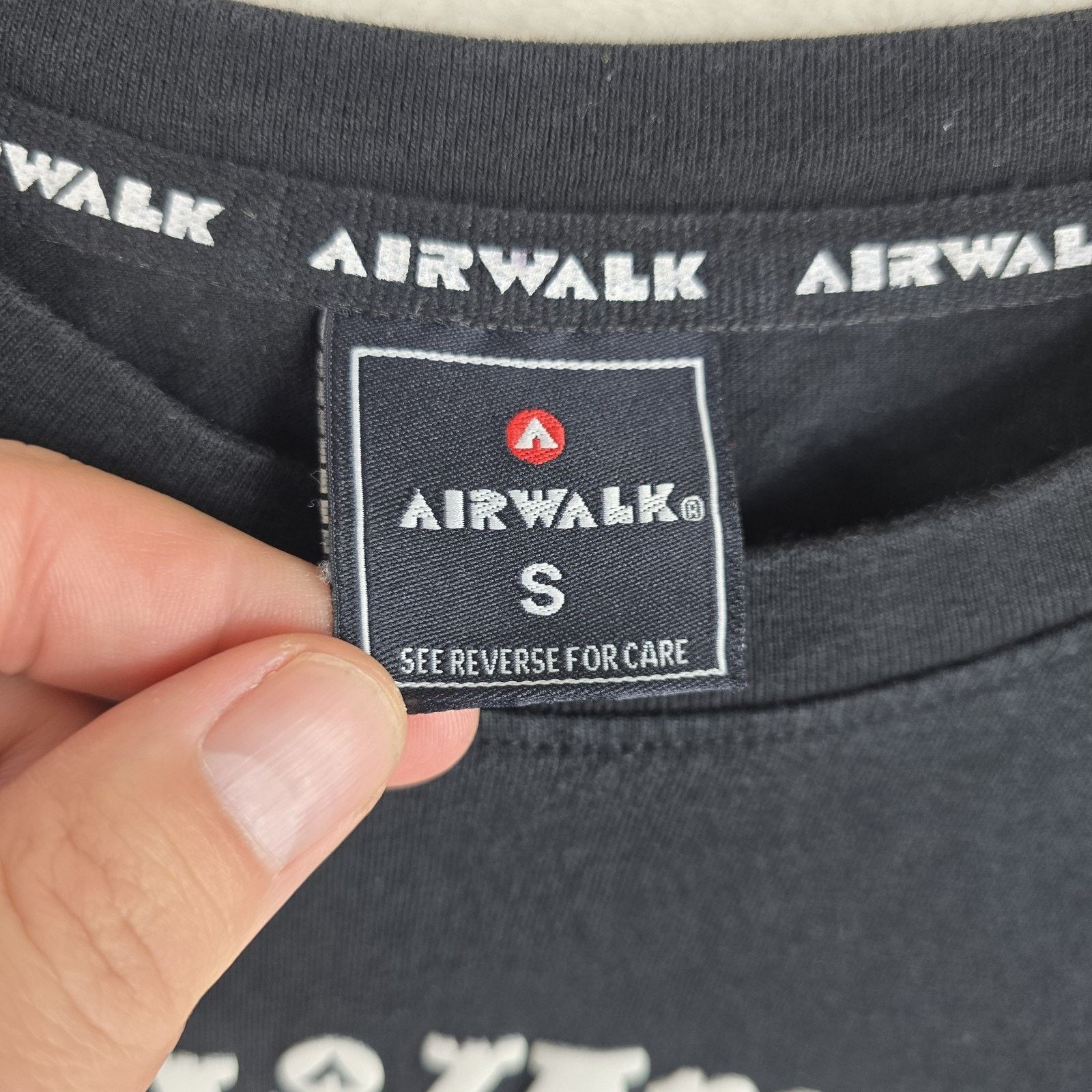 Airwalk Vintage Airwalk Puff Print Logo Shirt Size Small Y2K Skater Size US S / EU 44-46 / 1 - 5 Thumbnail