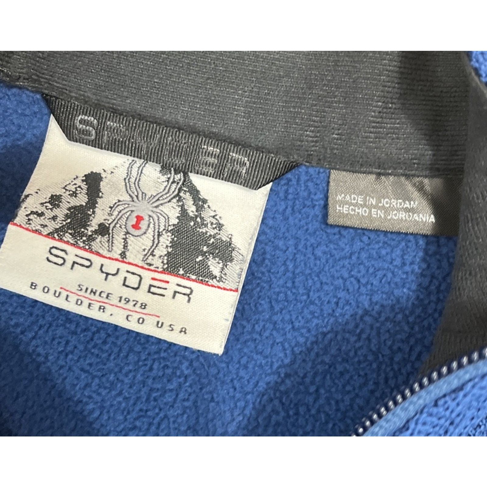 Spyder Spyder Blue 1/4 Zip Sweater Jacket Pullover Size M Men's Size US M / EU 48-50 / 2 - 6 Thumbnail