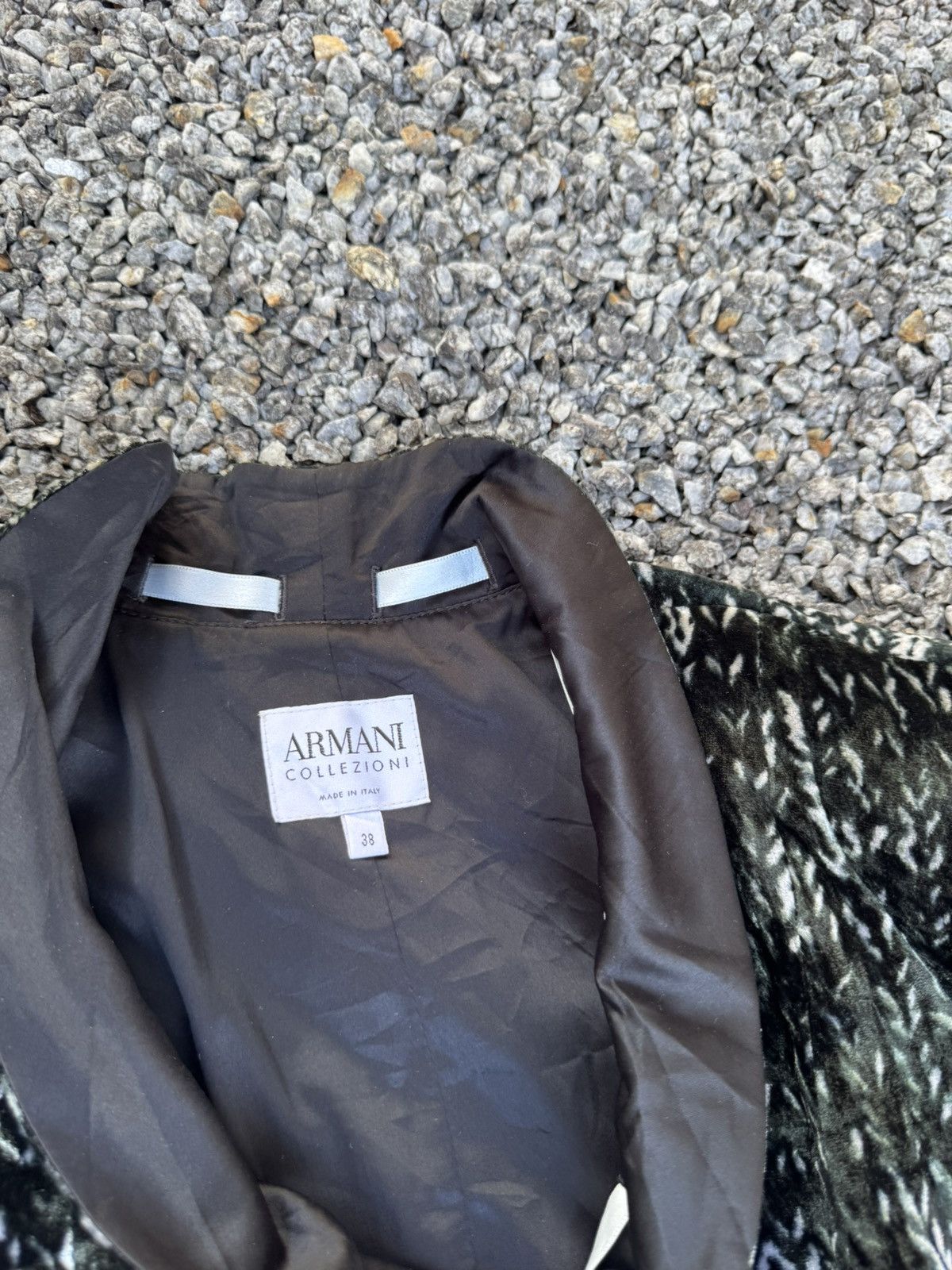 Armani ARMANI STYLE CORDUROY BLAZER Size 38S - 4 Thumbnail