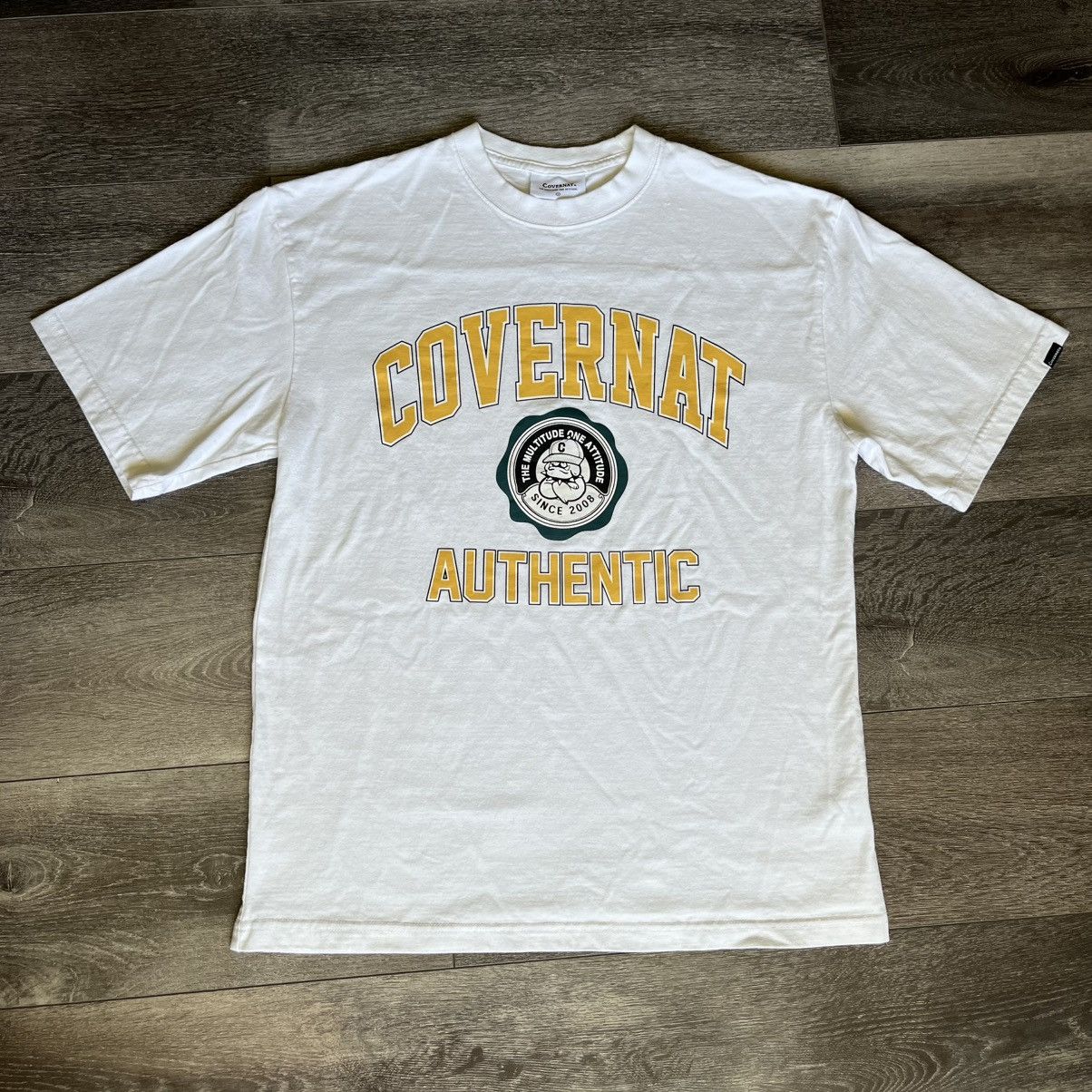 COVERNAT Covernat Authentic Varsity Arch Logo Graphic Tee Shirt White Size US S / EU 44-46 / 1 - 1 Thumbnail