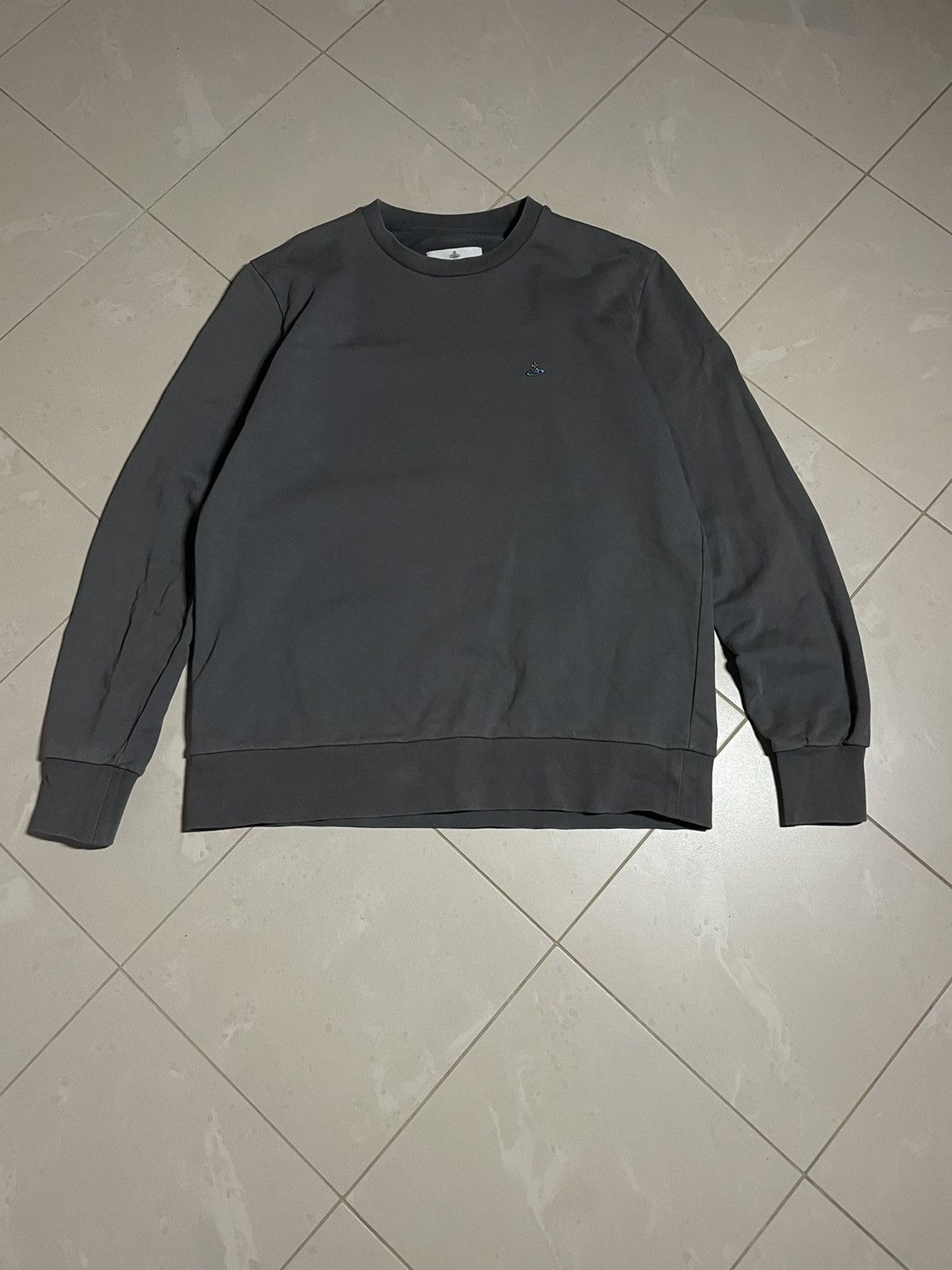 Vivienne Westwood Vivienne Westwood Sweatshirt Orb Logo Basic Pullover Size US L / EU 52-54 / 3 - 1 Thumbnail