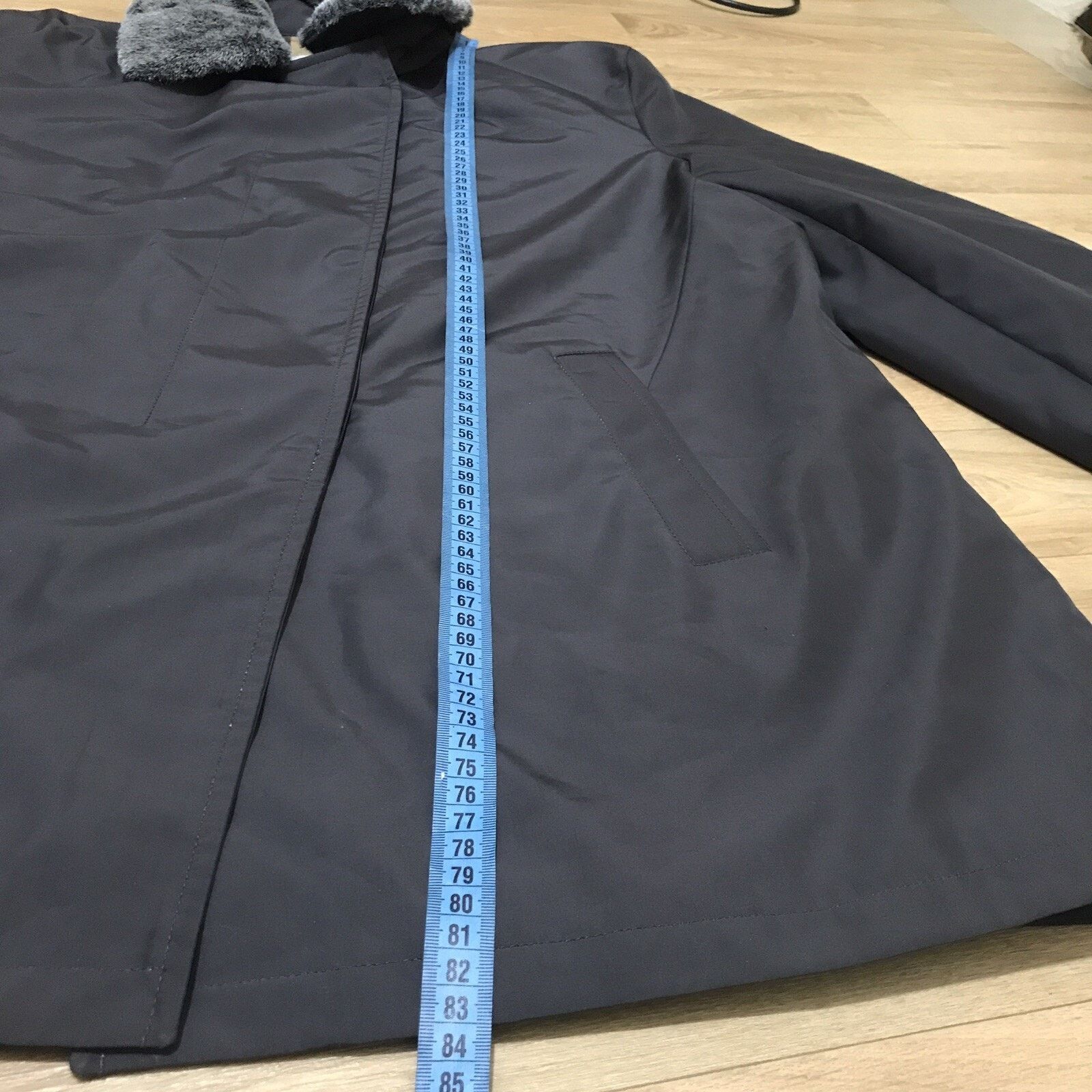 Burberry VINTAGE Burberry women jacket coat Nova Check FAUX FUR GRAY Size XL / US 12-14 / IT 48-50 - 20 Thumbnail