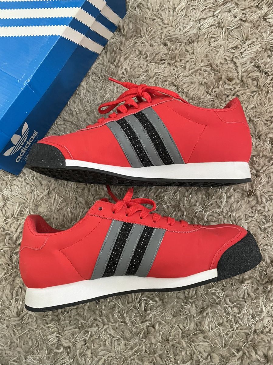 Adidas Adidas Samoa Red/Black/Grey Size US 9 / EU 42 - 3 Thumbnail