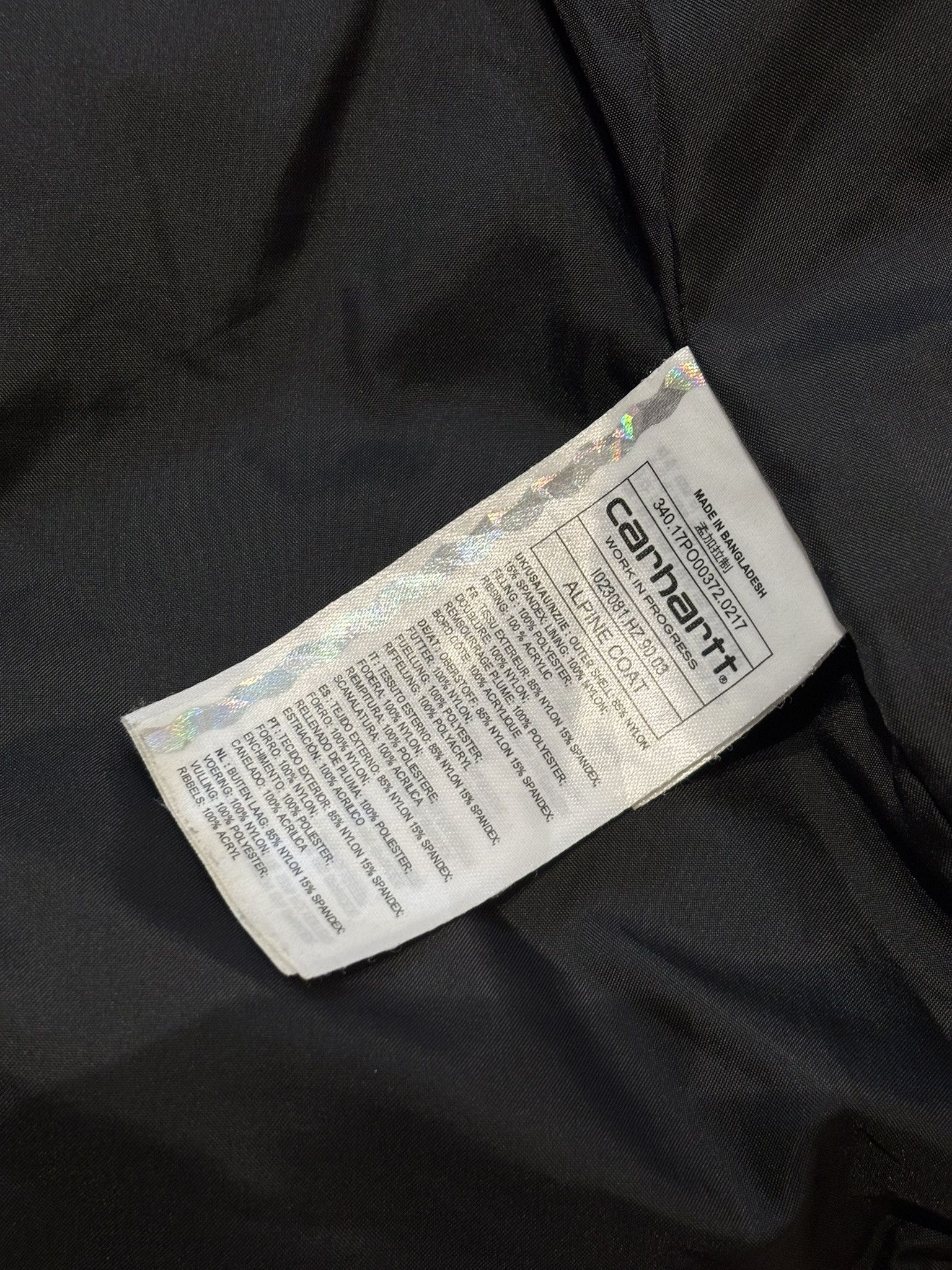 Carhartt Wip Carhartt WIP Alpine Coat jacket size. M Size US M / EU 48-50 / 2 - 19 Thumbnail