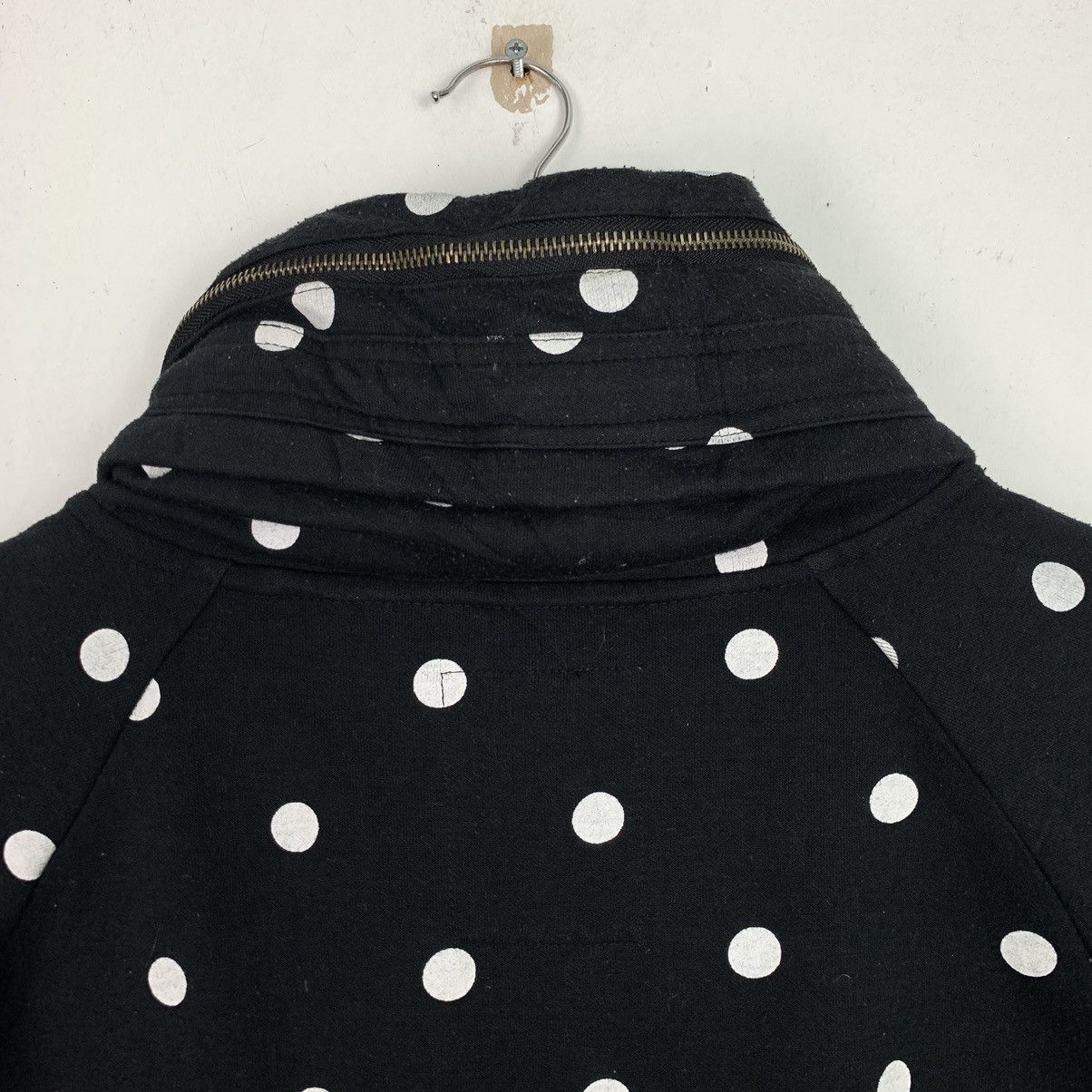 Japanese Brand Vintage polka dot zip up hoodie Size L / US 10 / IT 46 - 15 Thumbnail